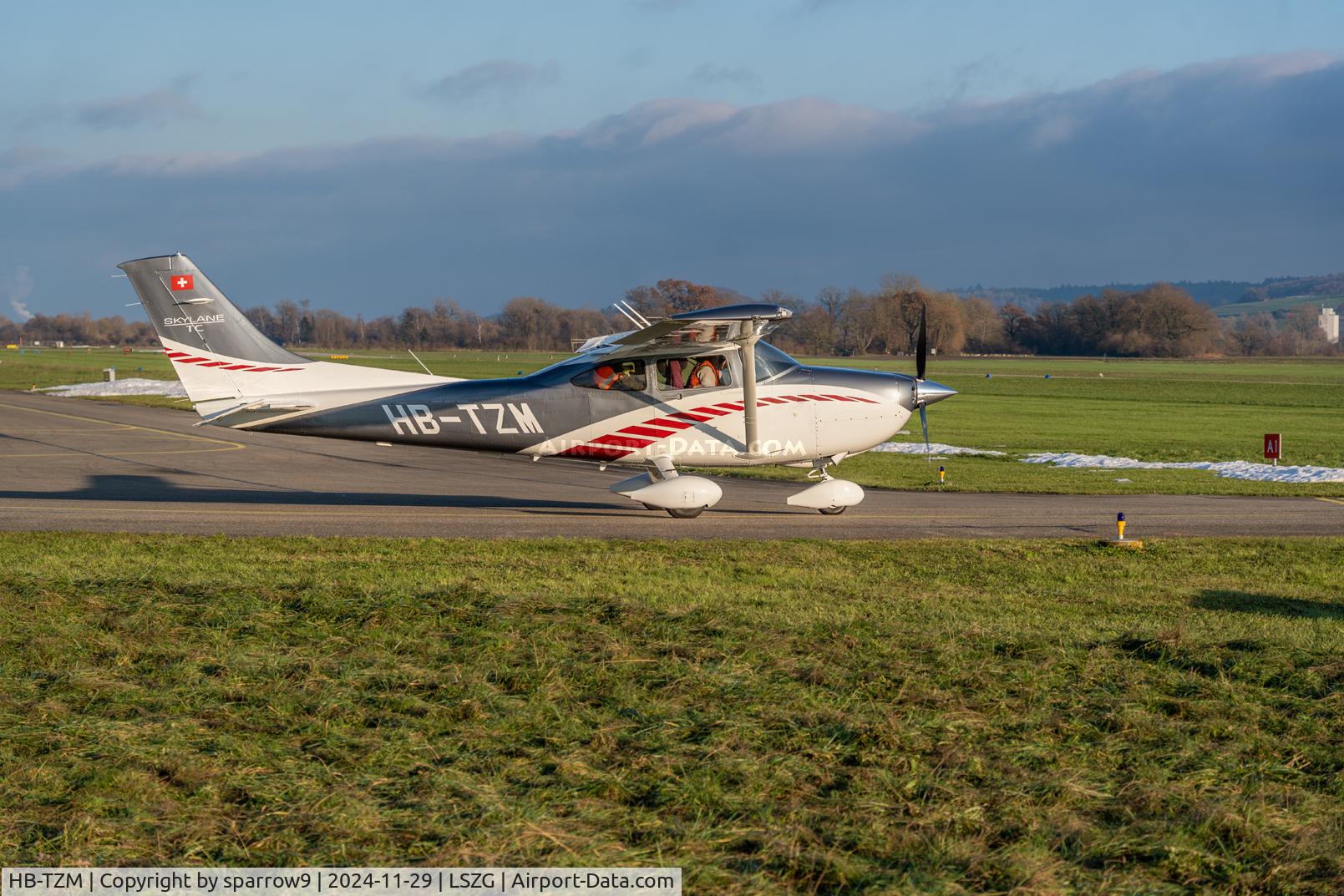 HB-TZM, 2024 Cessna T182T Skylane TC Turbo Skylane C/N T18209155, Run-up fot he last leg of its delivery-flight across the Atlantic.