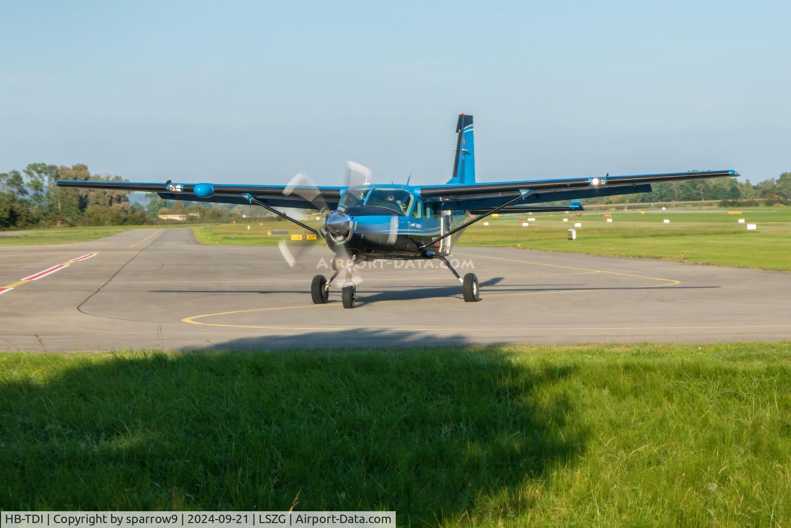 HB-TDI, 1985 Cessna 208 C/N 20800007, At Grenchen