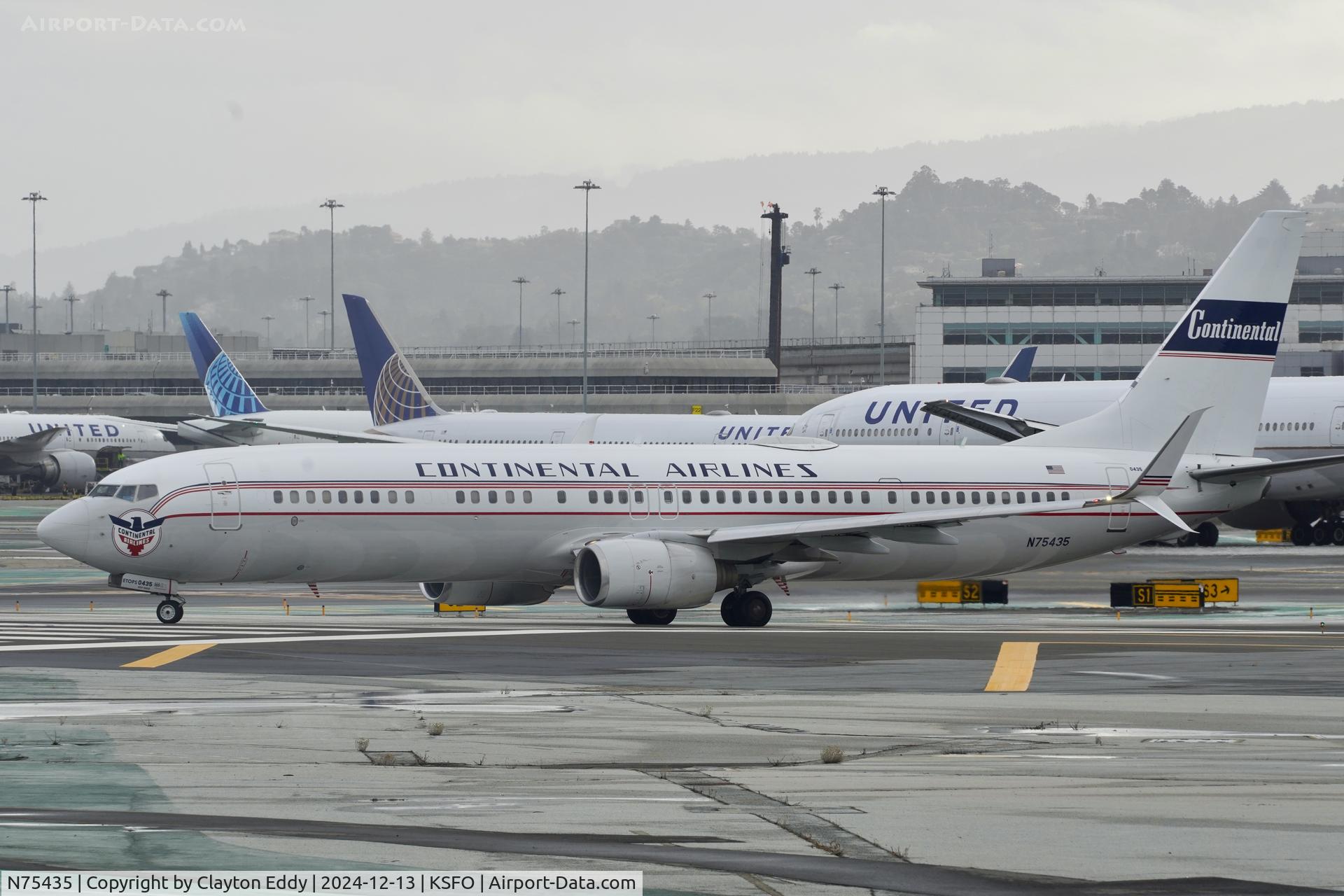 N75435, 2009 Boeing 737-924/ER C/N 33529, SFO 2024