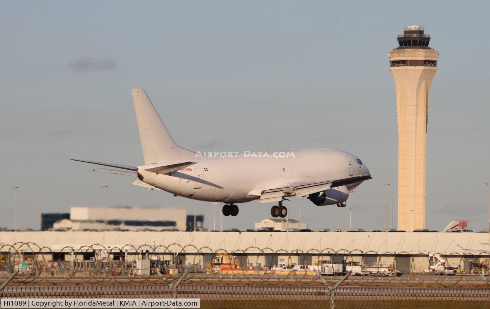 HI1089, 1991 Boeing 737-38BQC C/N 25124, SKYHigh Cargo 733F zx snu, musc-mia