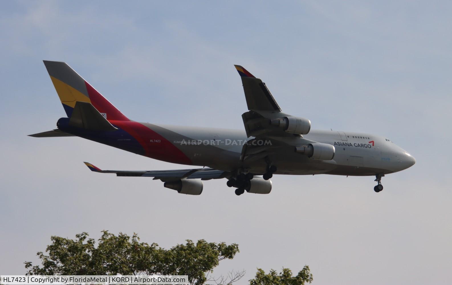 HL7423, 1997 Boeing 747-48EM(F) C/N 27282, AAR Cargo 747-400BCF zx anc, panc-ord