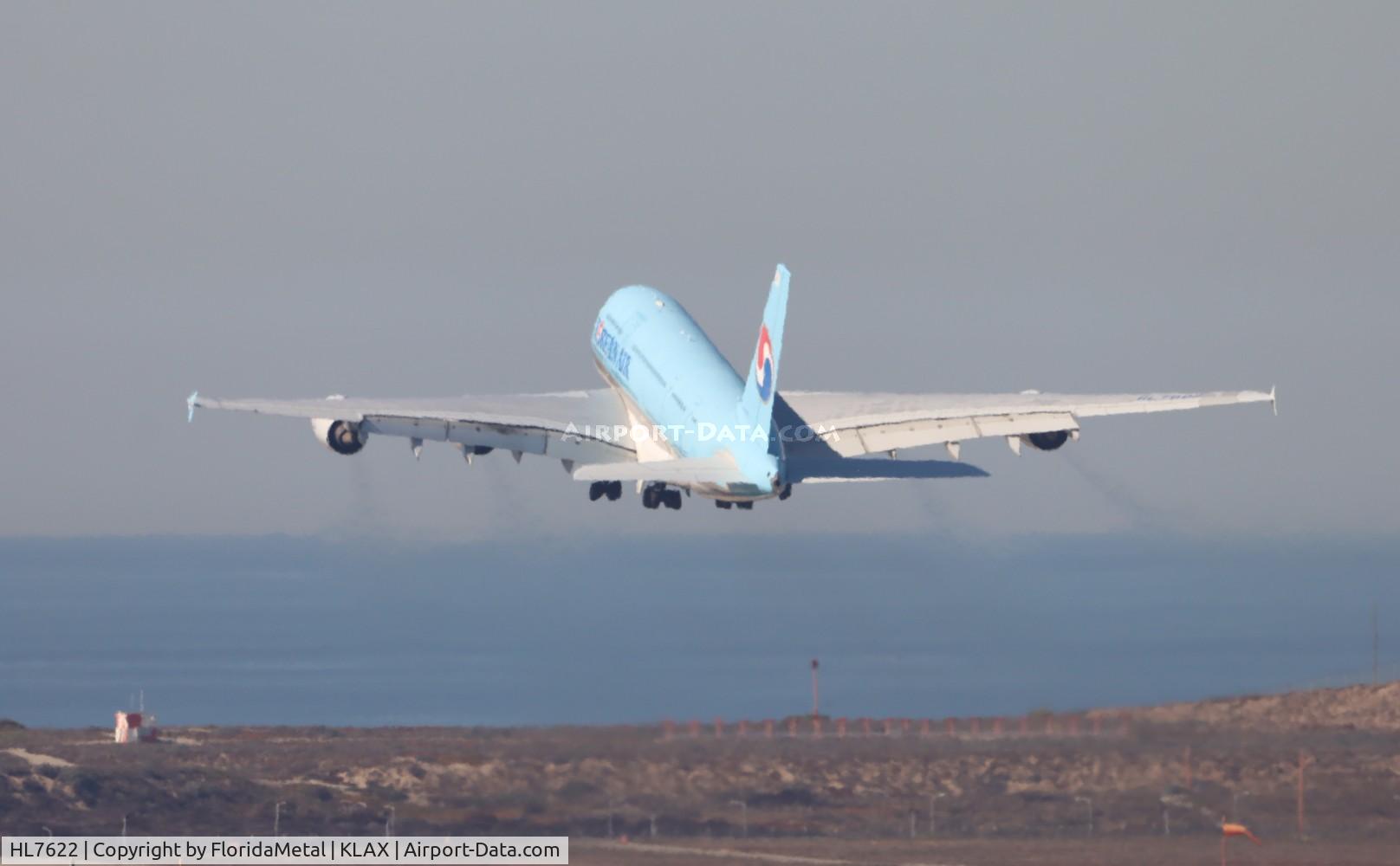 HL7622, 2013 Airbus A380-861 C/N 128, KAL A388 zx lax-icn, rksi