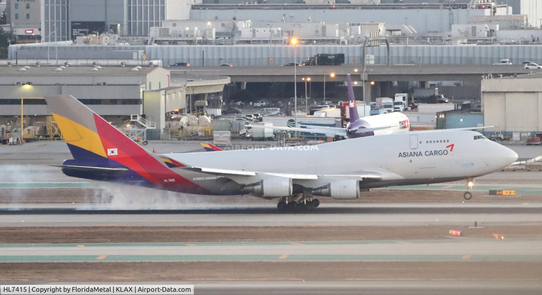 HL7415, 1993 Boeing 747-48EM(BDSF) C/N 25777, AAR Cargo 747-400BDSF zx icn, rksi-lax