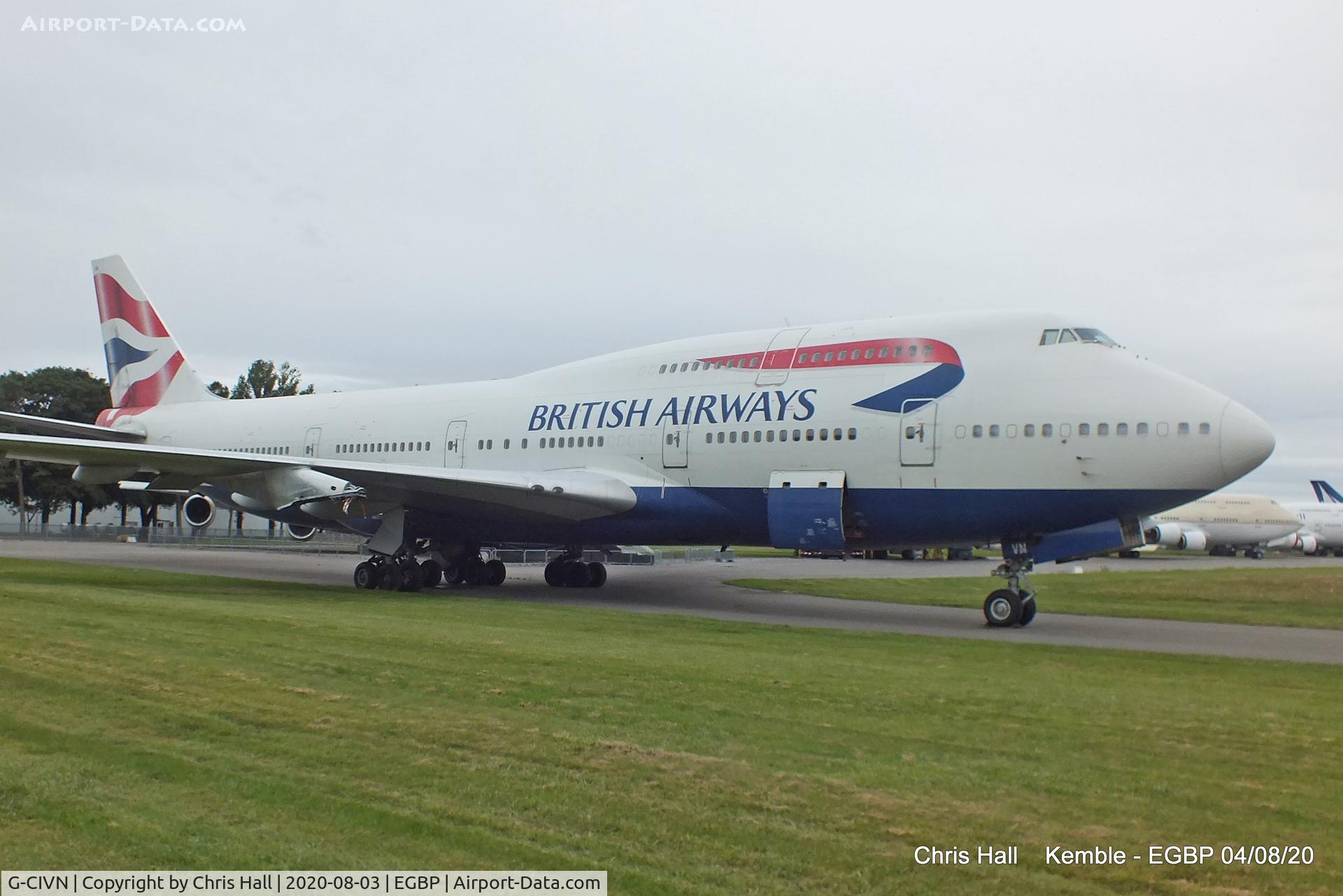 G-CIVN, 1997 Boeing 747-436 C/N 28848, Kemble
