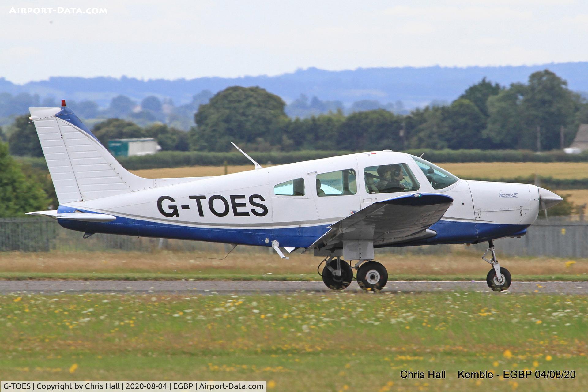 G-TOES, 1978 Piper PA-28-161 Cherokee Warrior II C/N 28-7816512, Kemble