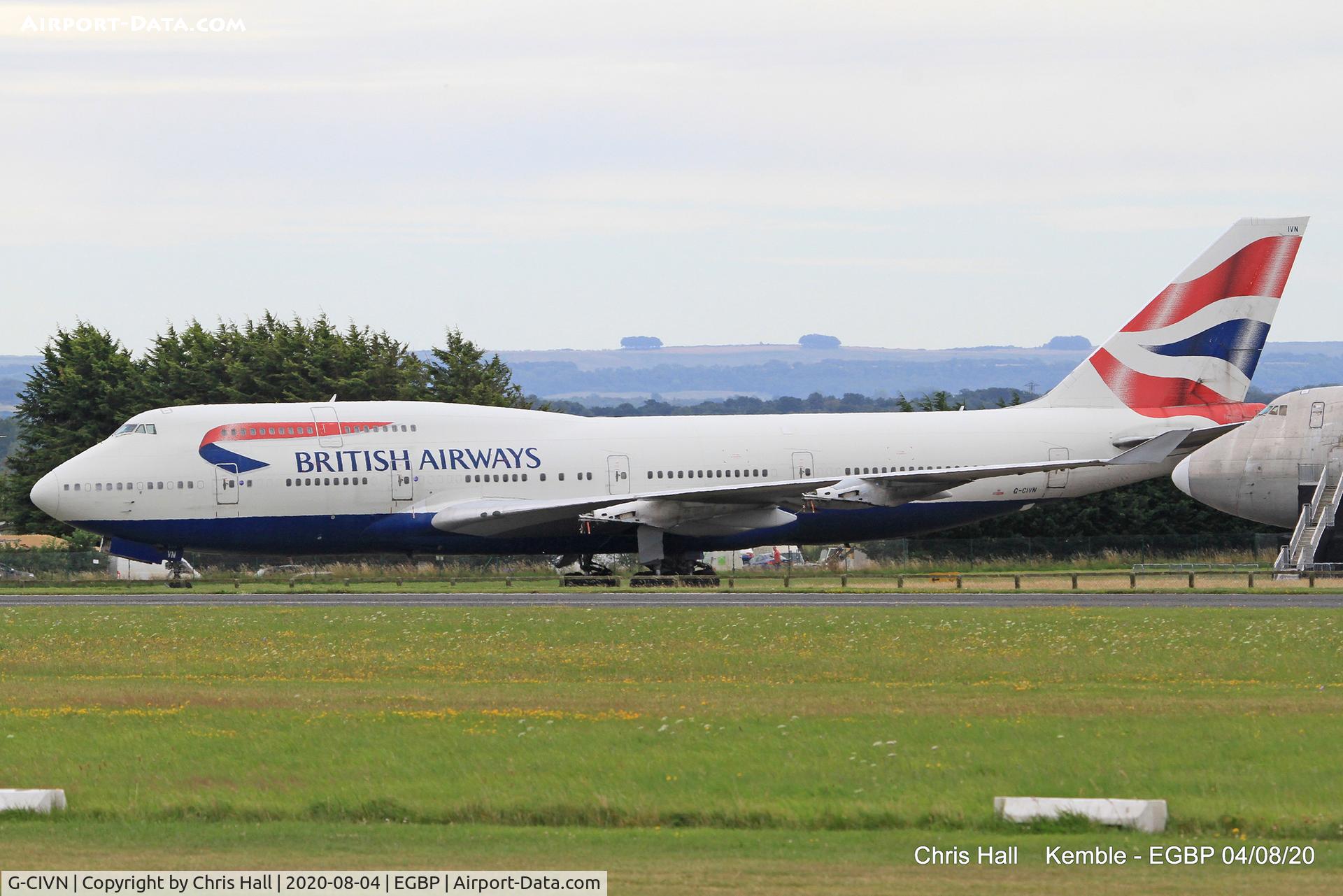 G-CIVN, 1997 Boeing 747-436 C/N 28848, Kemble