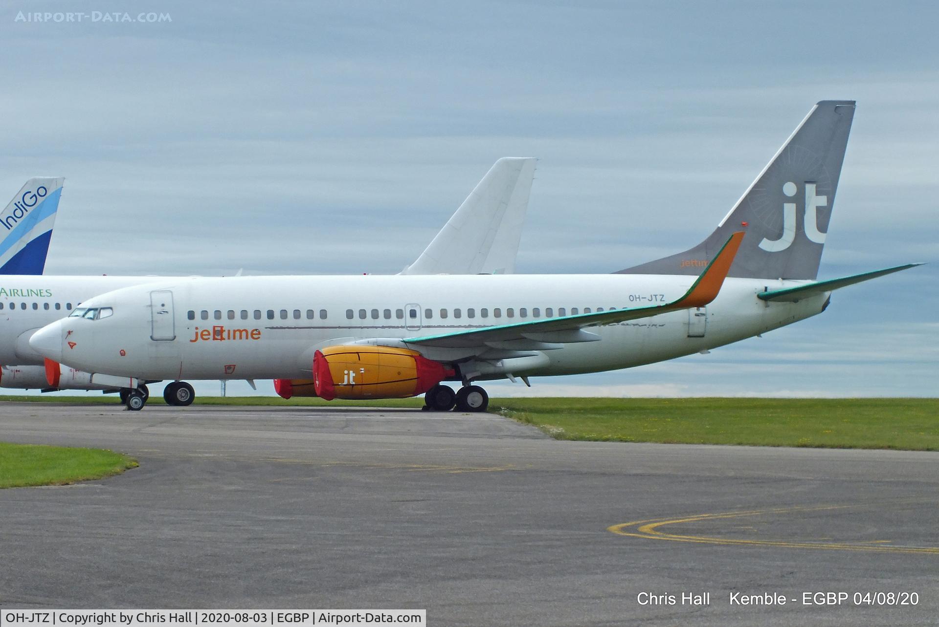 OH-JTZ, 1999 Boeing 737-73S C/N 29083, Kemble