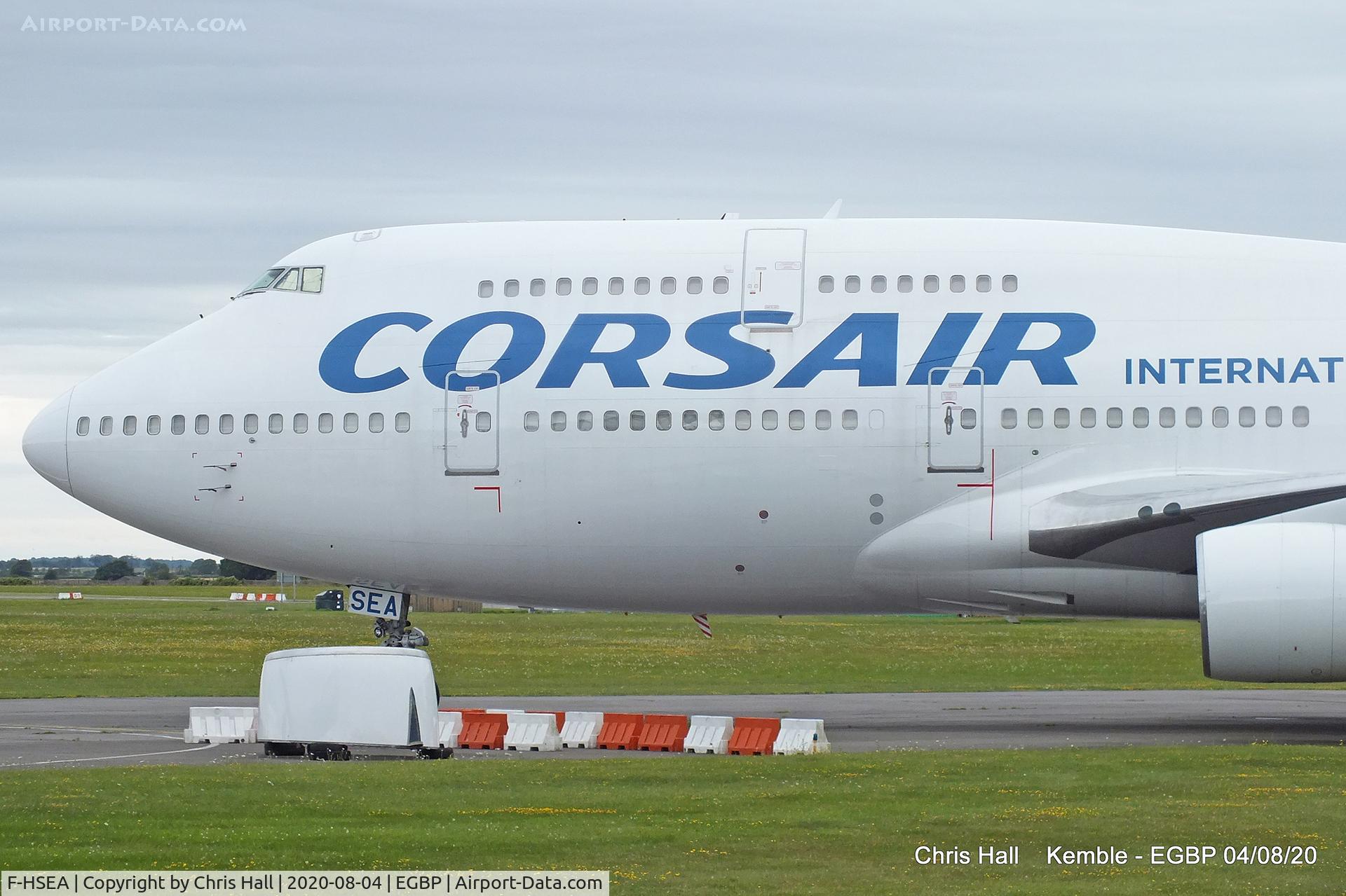 F-HSEA, 1992 Boeing 747-422 C/N 26877, Kemble