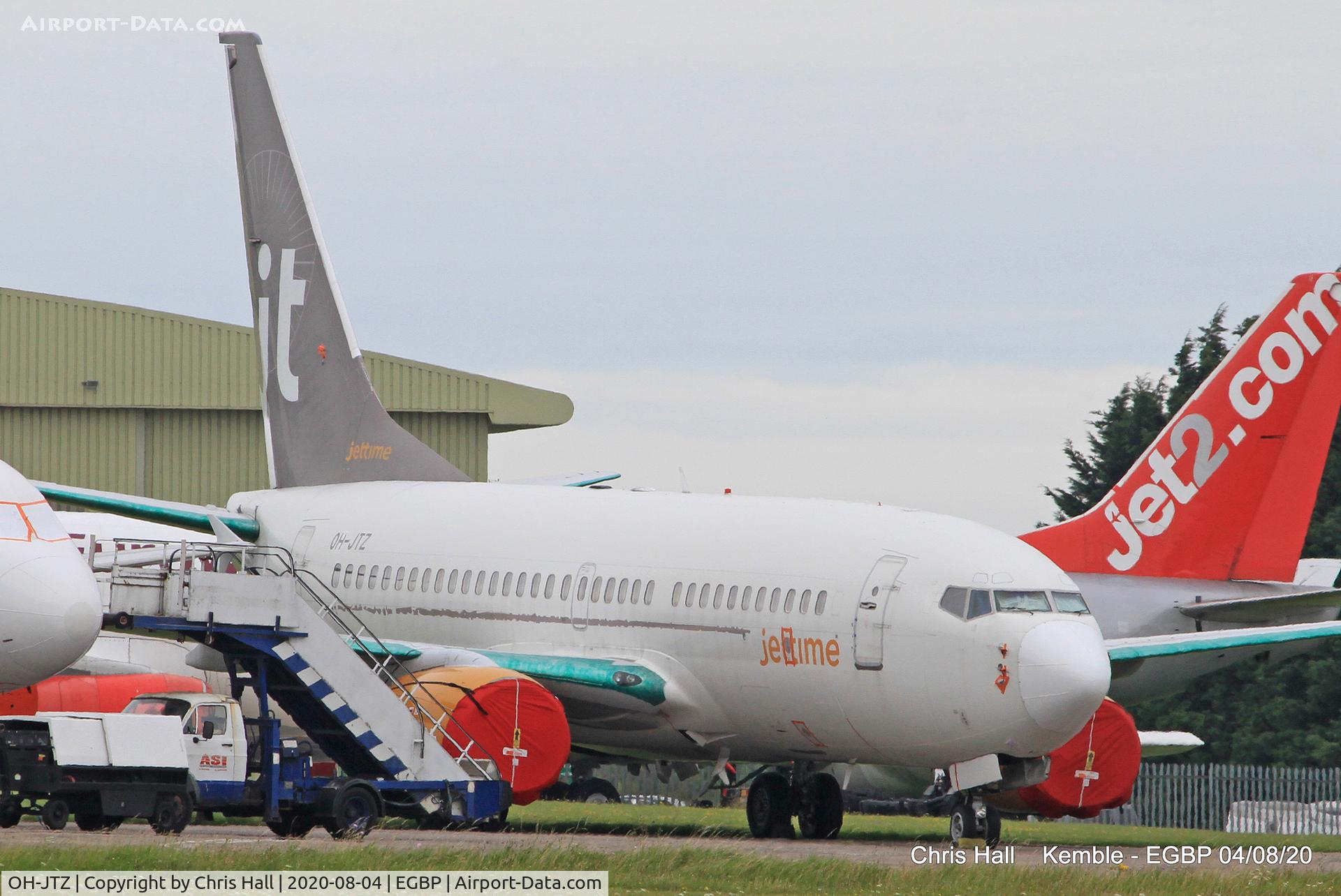 OH-JTZ, 1999 Boeing 737-73S C/N 29083, Kemble