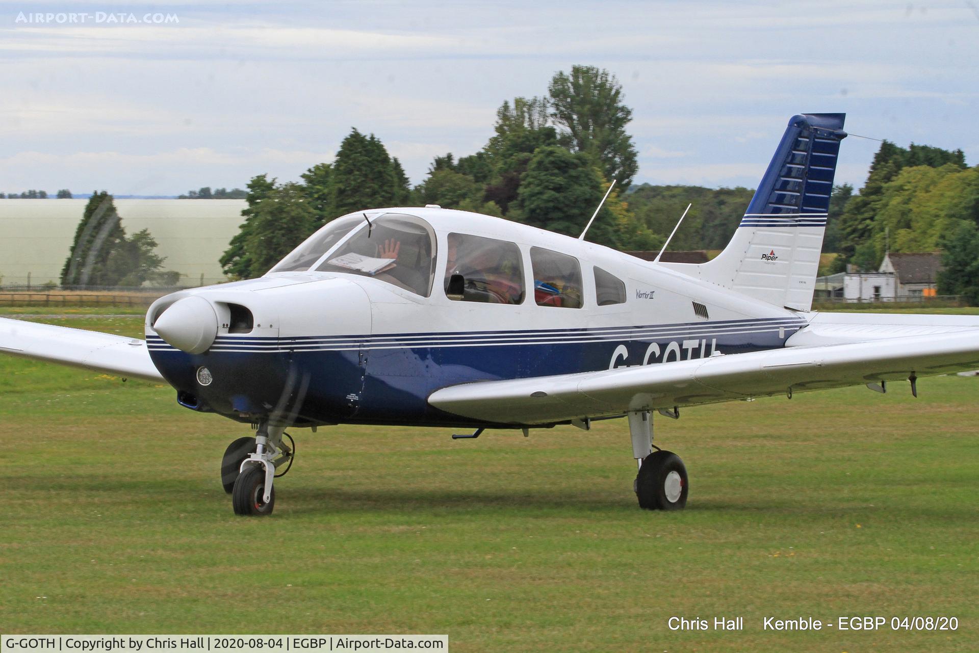 G-GOTH, 2004 Piper PA-28-161 Warrior III C/N 2842208, Kemble