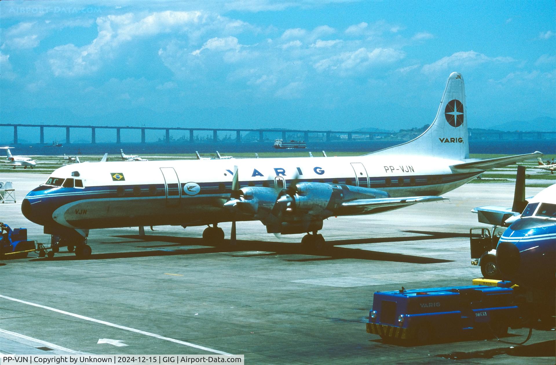 PP-VJN, 1959 Lockheed L-188A Electra C/N 1037, Rio de Janeiri
