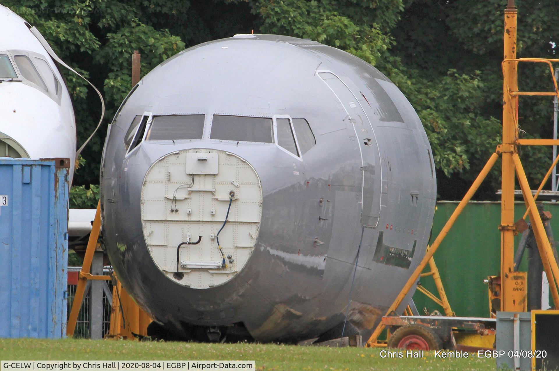 G-CELW, 1986 Boeing 737-377(SF) C/N 23659, Kemble