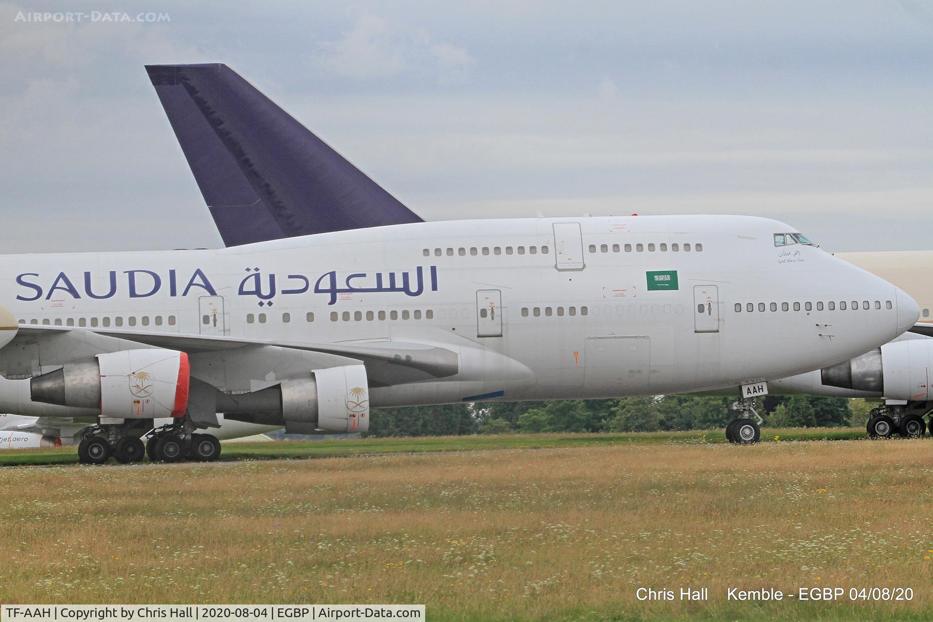 TF-AAH, 2002 Boeing 747-4H6 C/N 29901, Kemble