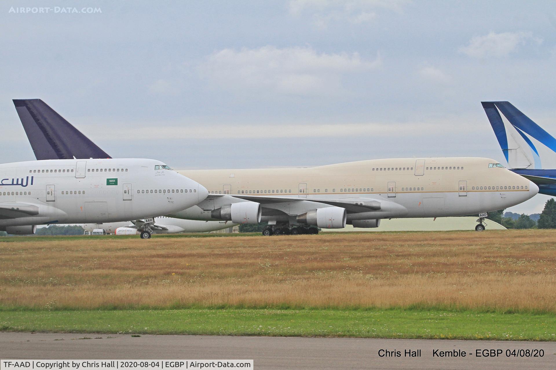 TF-AAD, 1997 Boeing 747-4H6 C/N 28426, Kemble