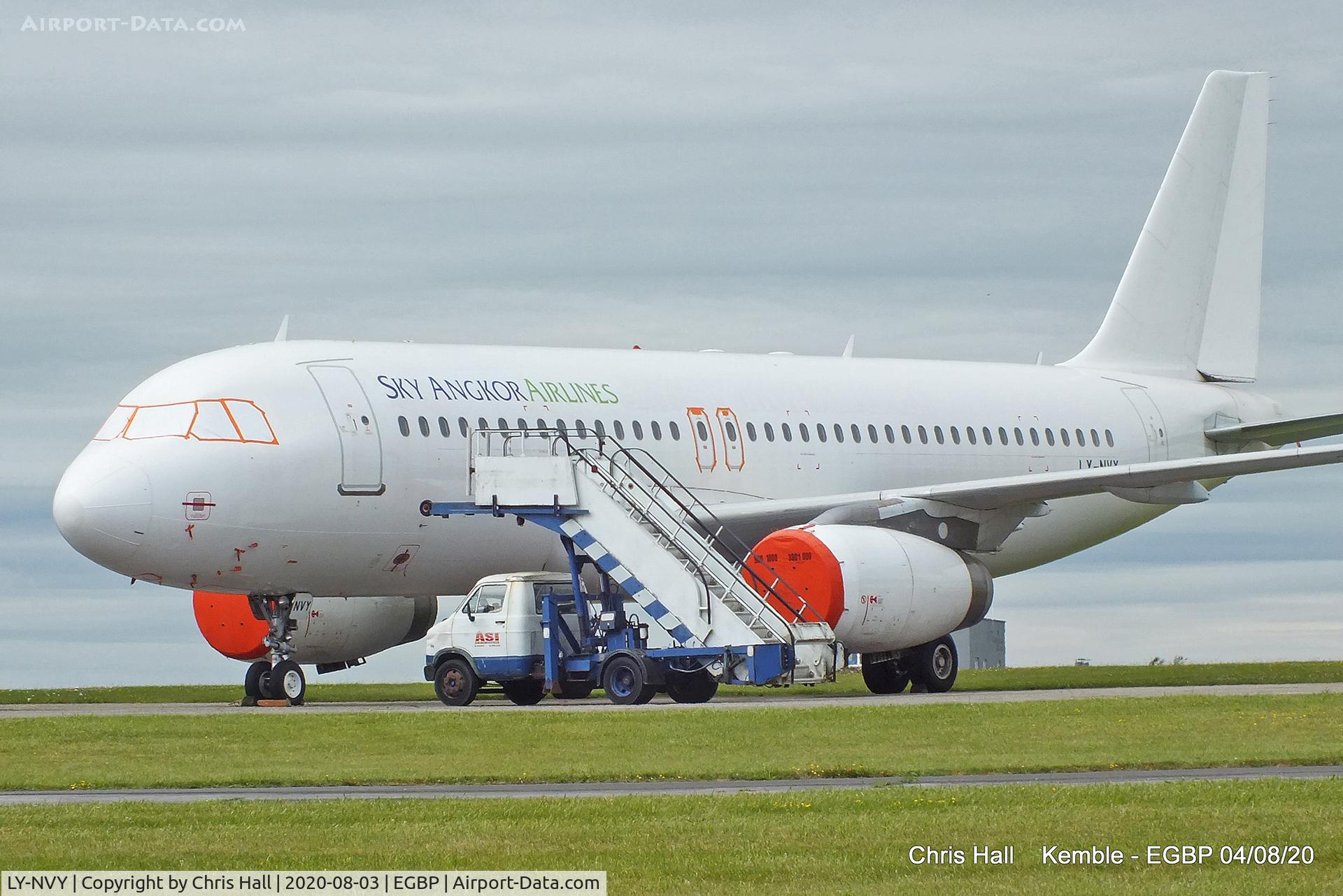 LY-NVY, 2002 Airbus A320-232 C/N 1909, Kemble