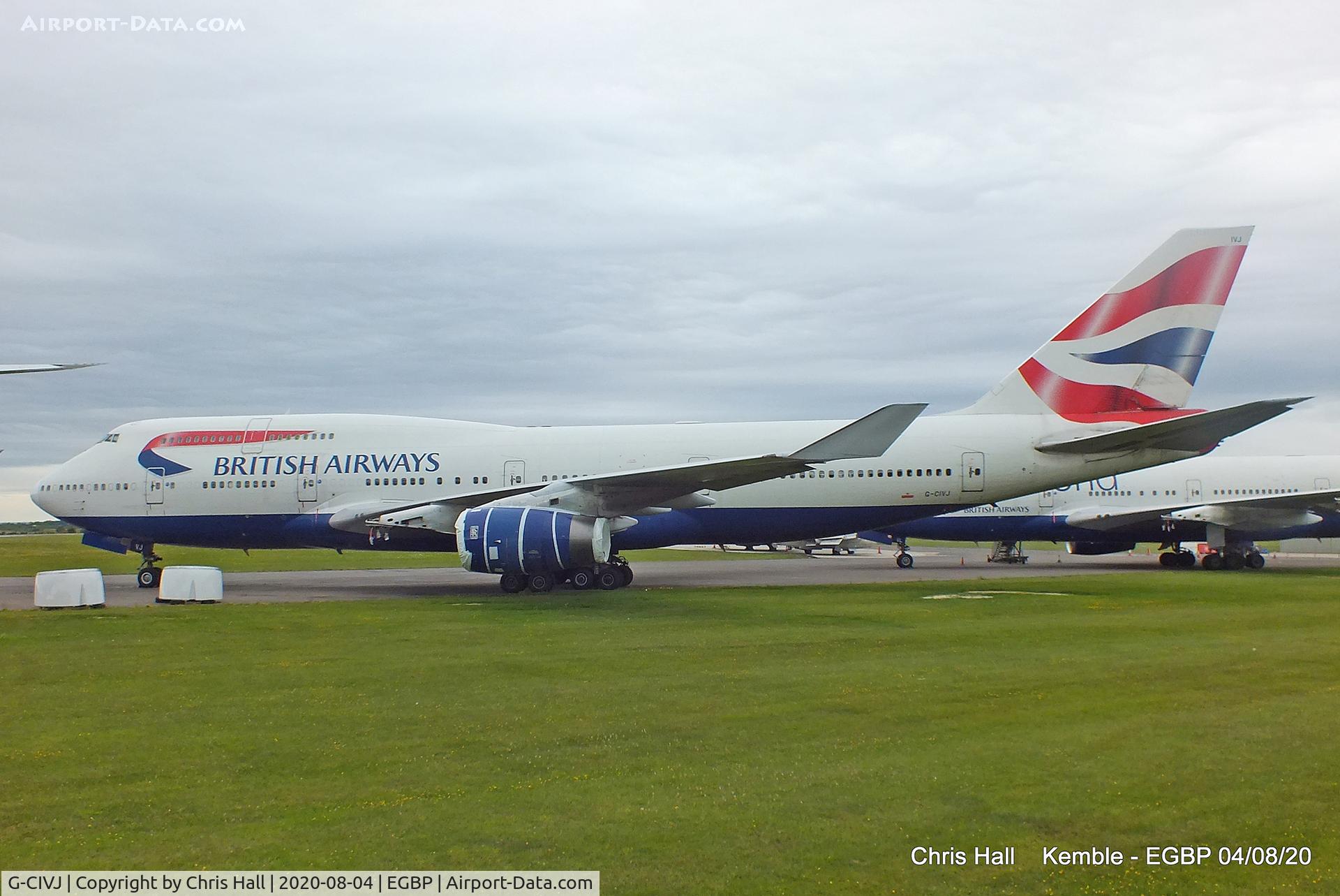 G-CIVJ, 1997 Boeing 747-436 C/N 25817, Kemble
