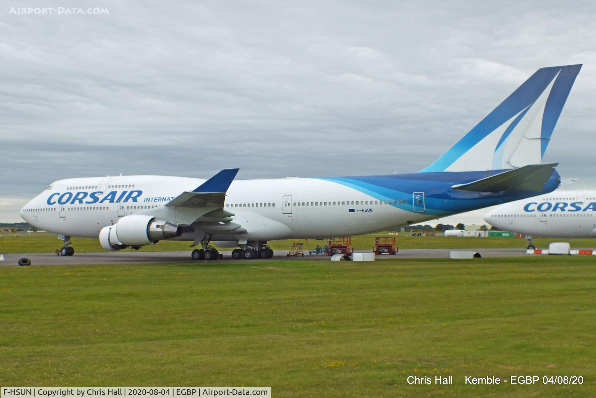 F-HSUN, 1993 Boeing 747-422 C/N 26880, Kemble