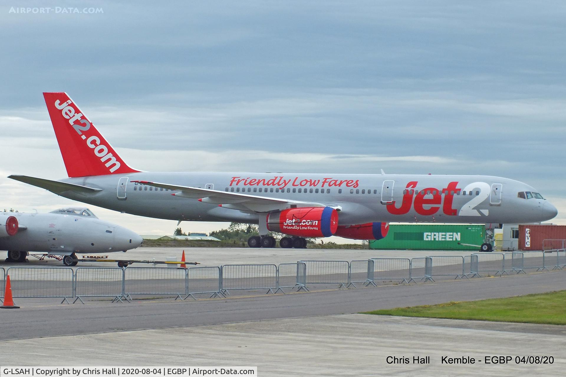 G-LSAH, 1987 Boeing 757-21B C/N 24015, Kemble