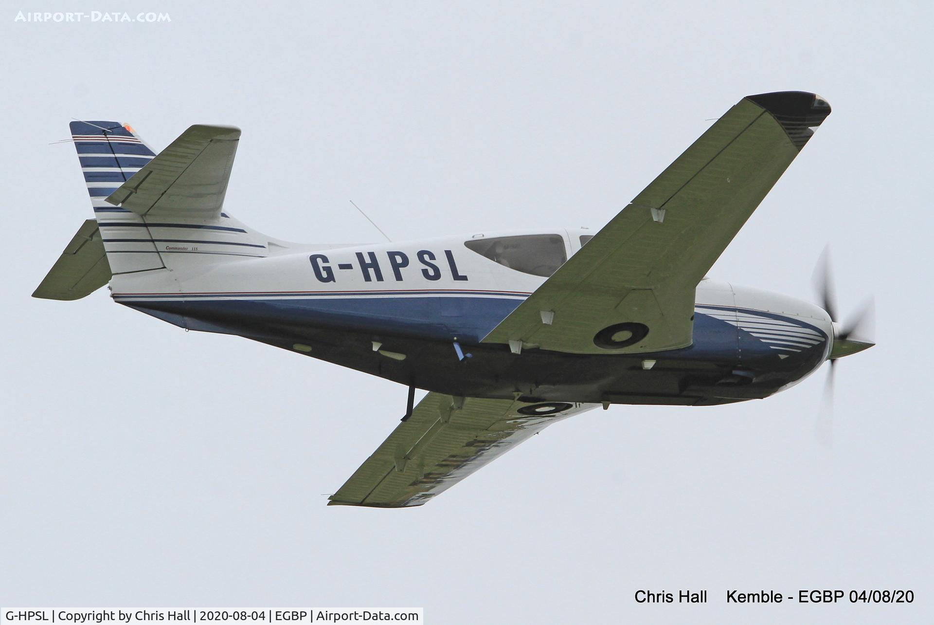 G-HPSL, 2001 Commander 114B C/N 14682, Kemble