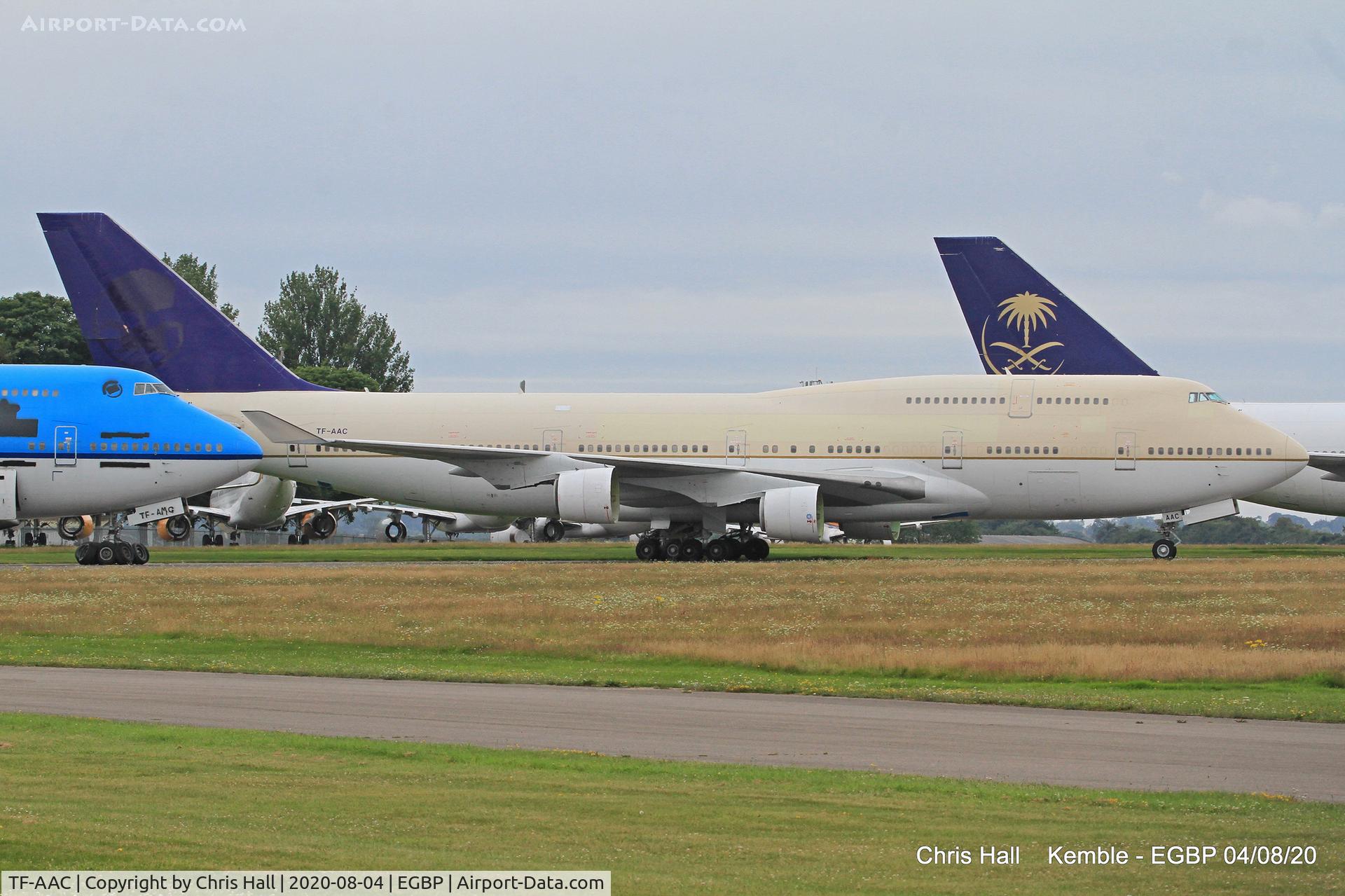 TF-AAC, 1999 Boeing 747-481 C/N 29262, Kemble