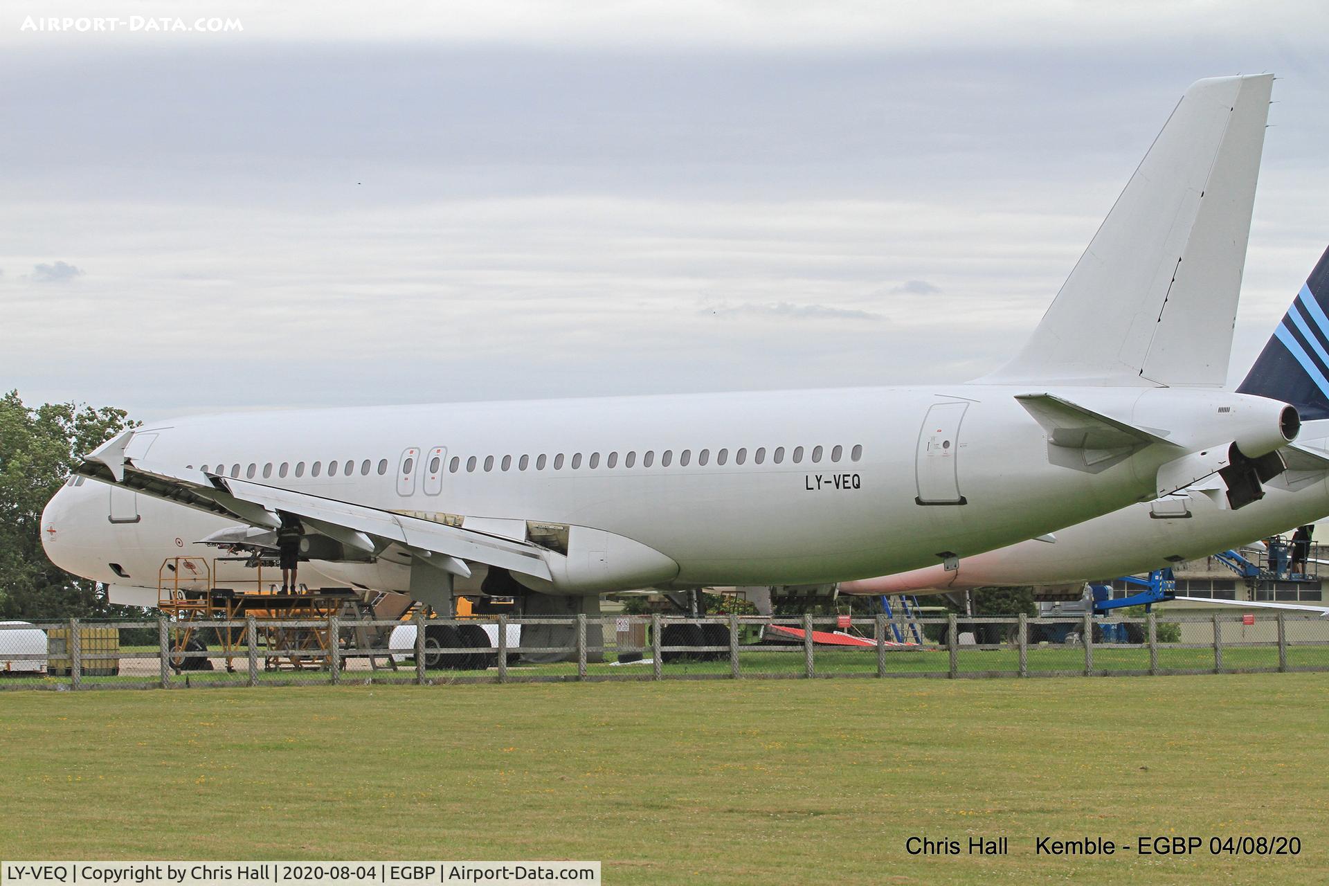 LY-VEQ, 1997 Airbus A320-232 C/N 709, Kemble