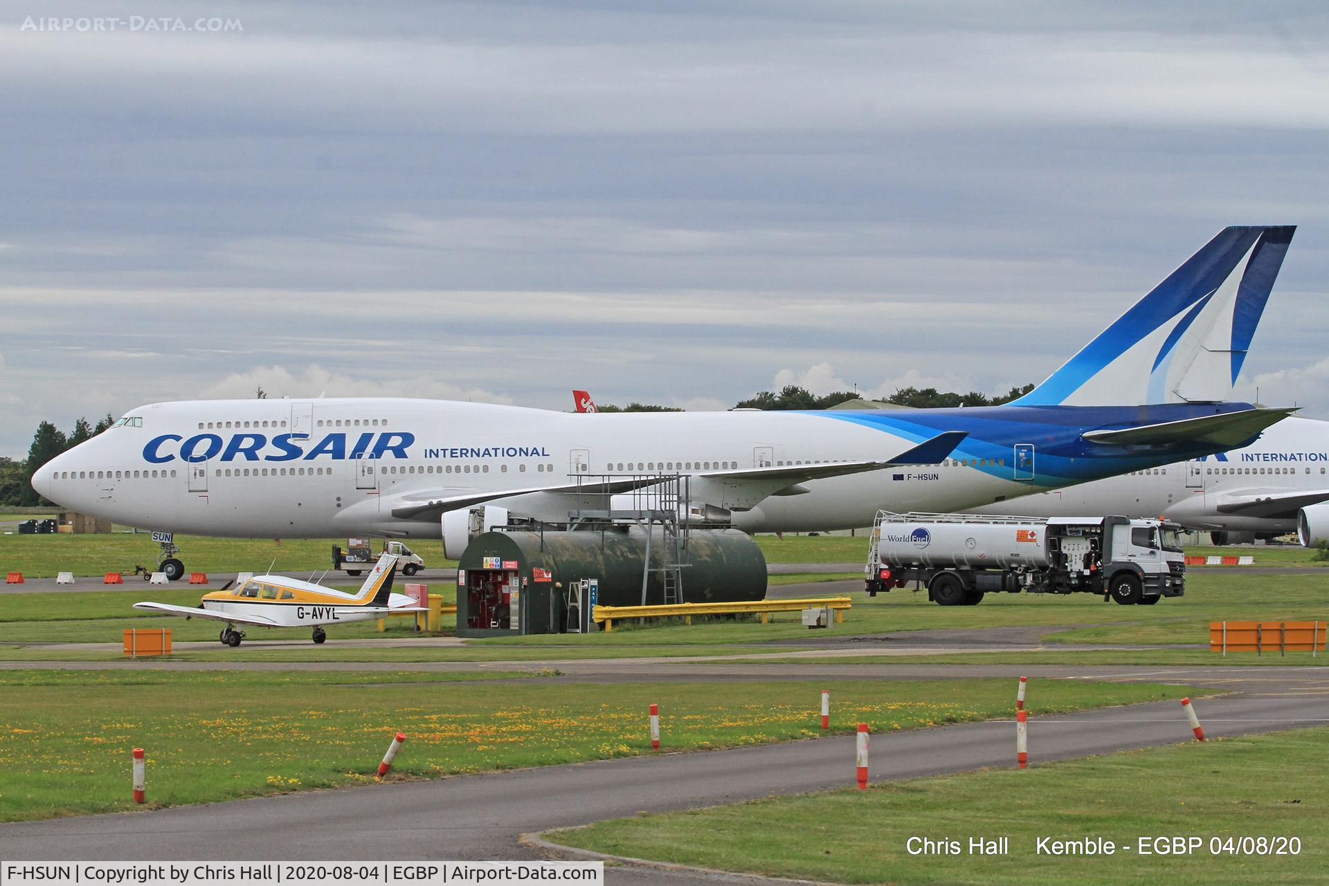 F-HSUN, 1993 Boeing 747-422 C/N 26880, Kemble
