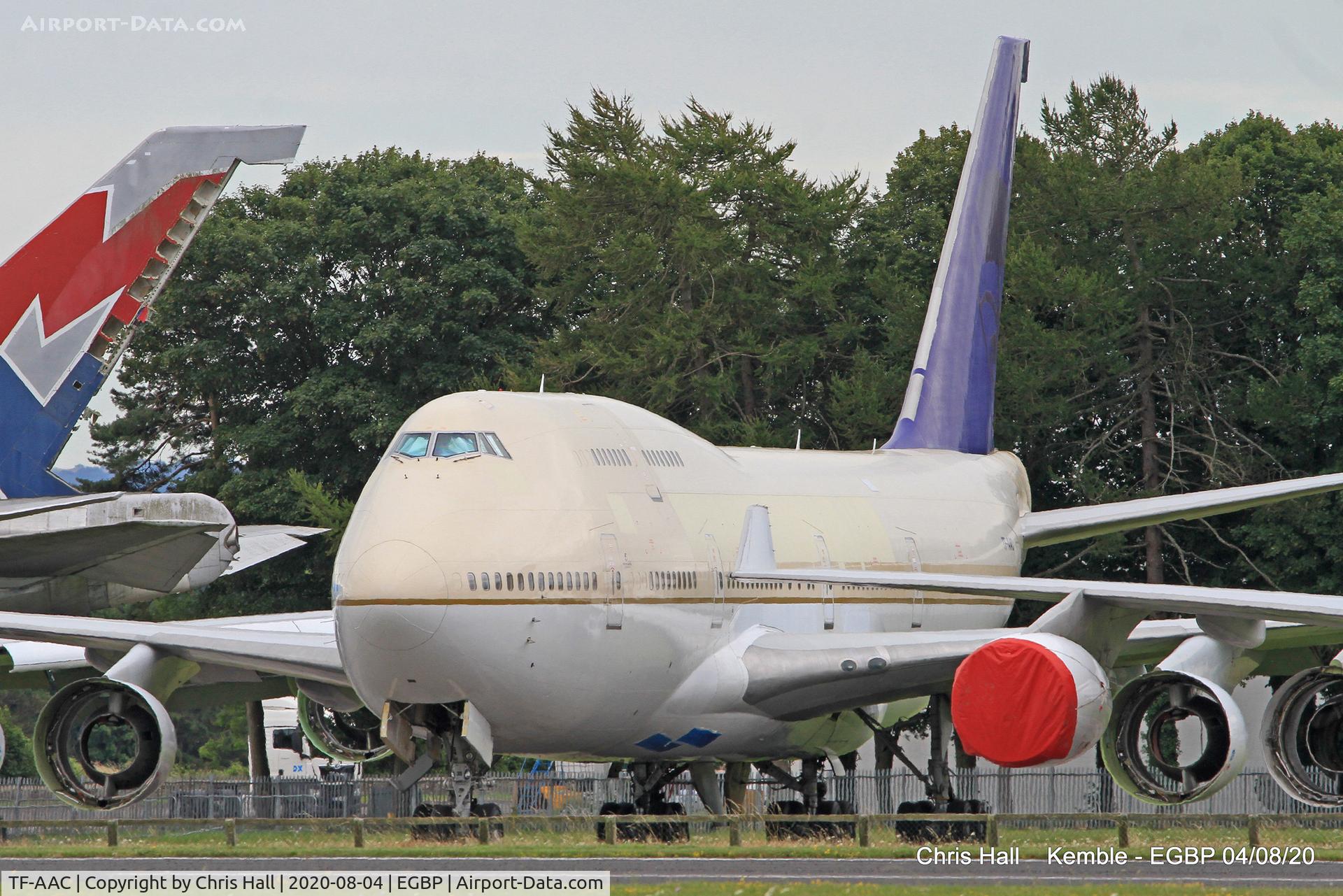 TF-AAC, 1999 Boeing 747-481 C/N 29262, Kemble