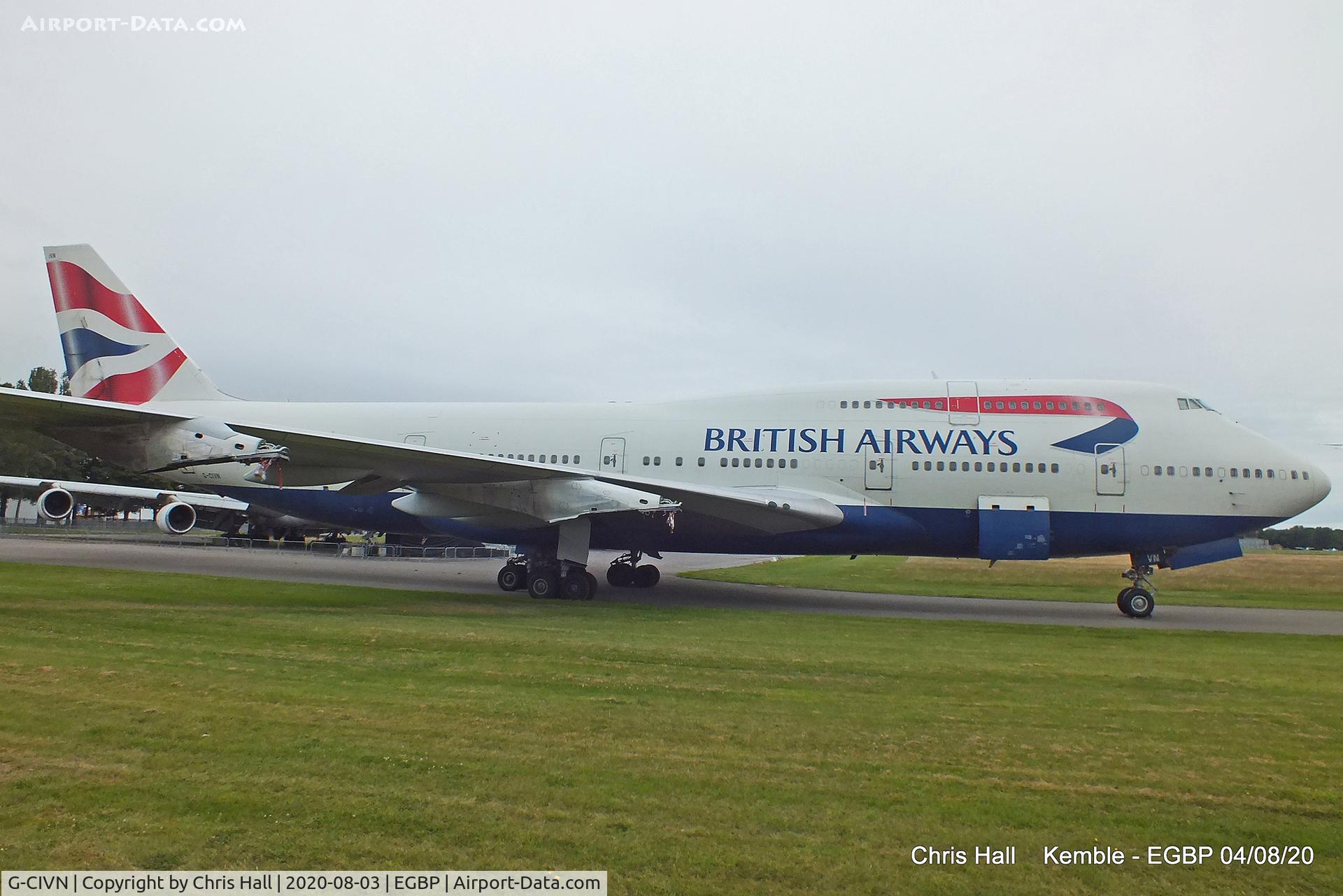 G-CIVN, 1997 Boeing 747-436 C/N 28848, Kemble