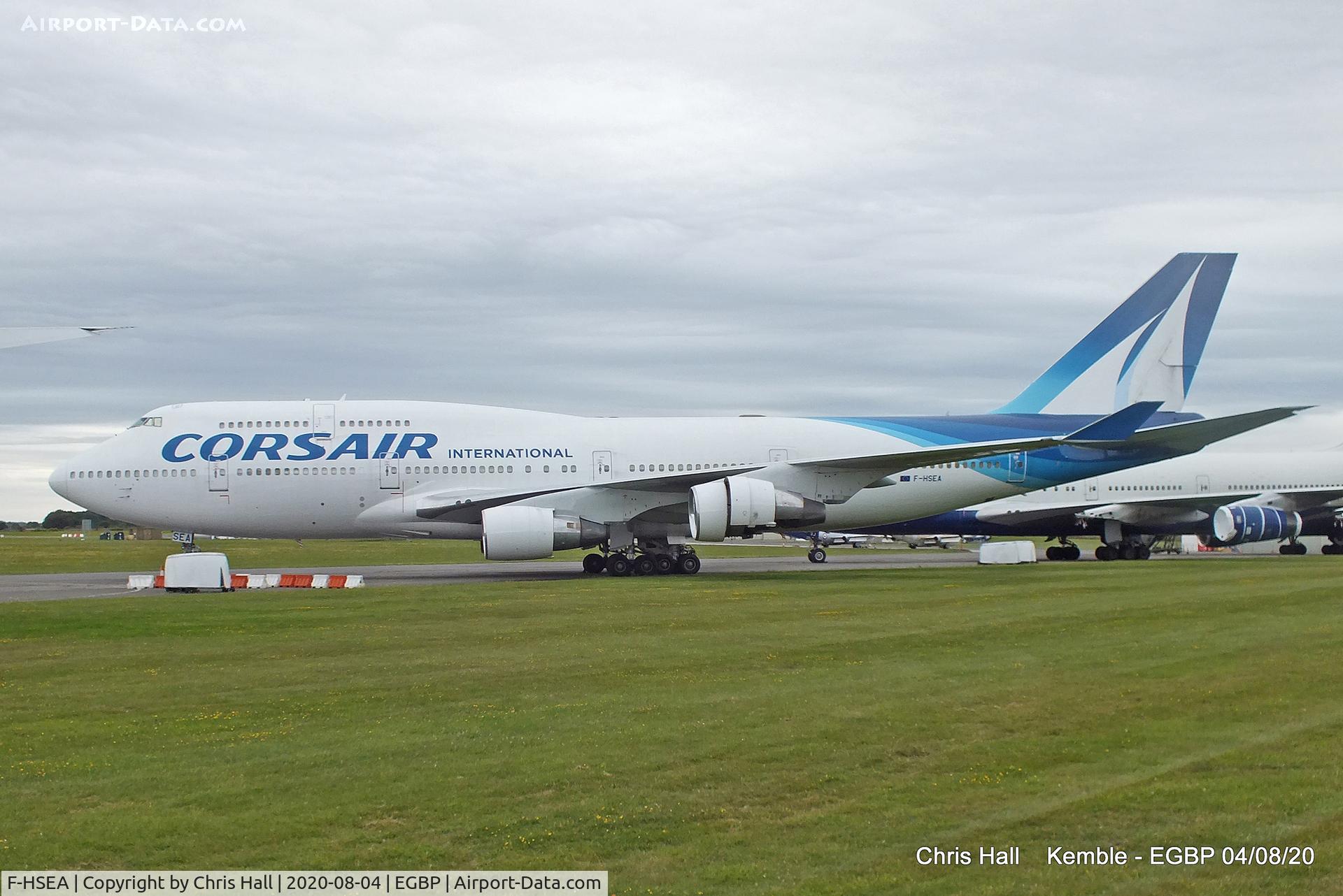 F-HSEA, 1992 Boeing 747-422 C/N 26877, Kemble
