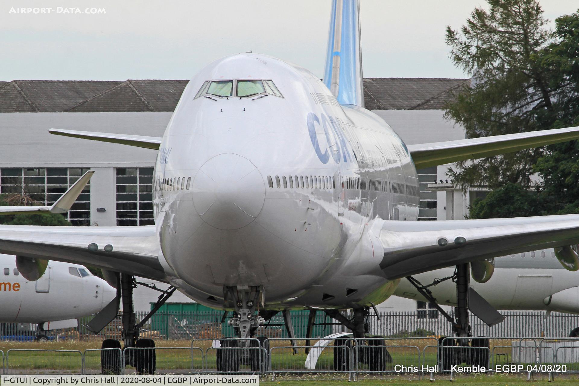 F-GTUI, 1992 Boeing 747-422 C/N 26875, Kemble