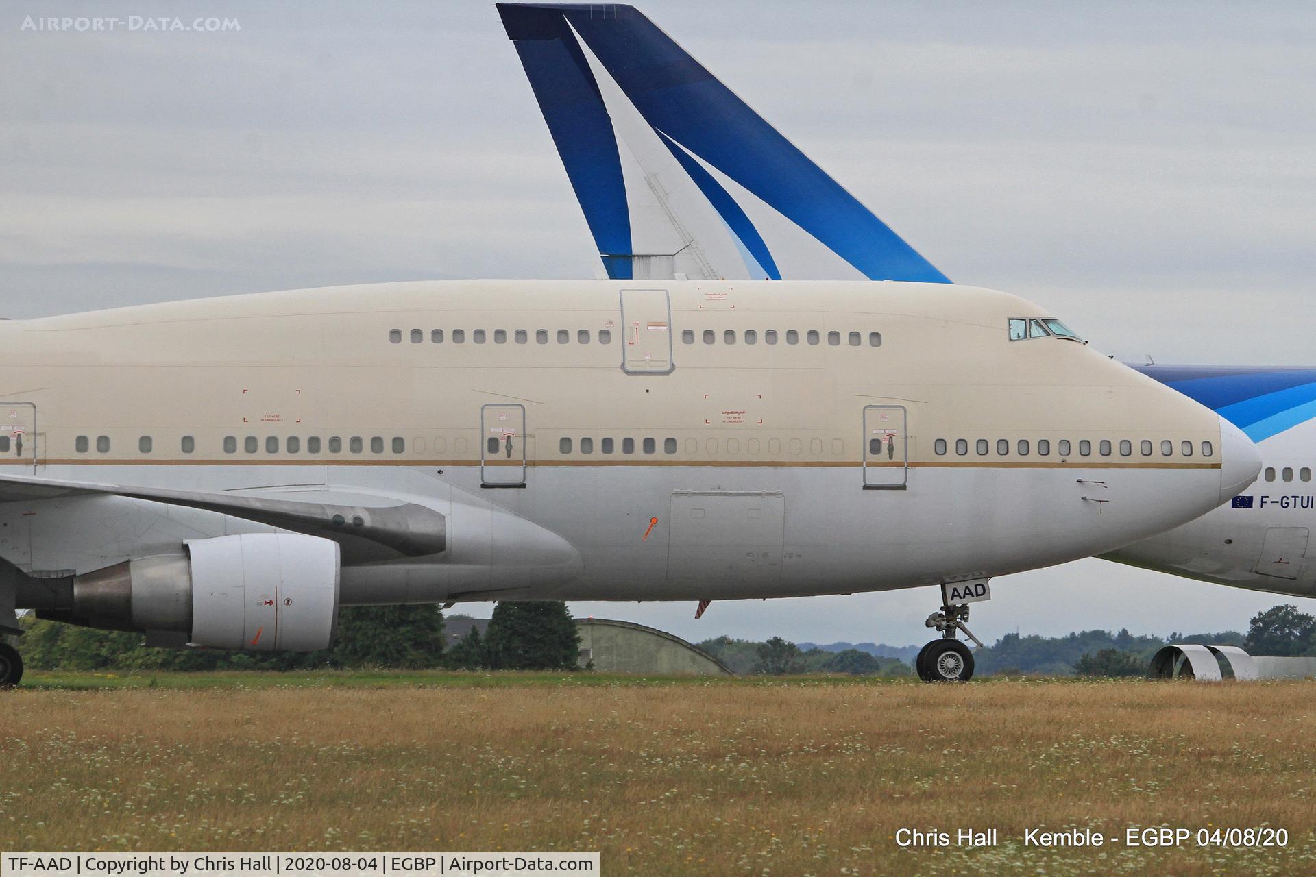 TF-AAD, 1997 Boeing 747-4H6 C/N 28426, Kemble