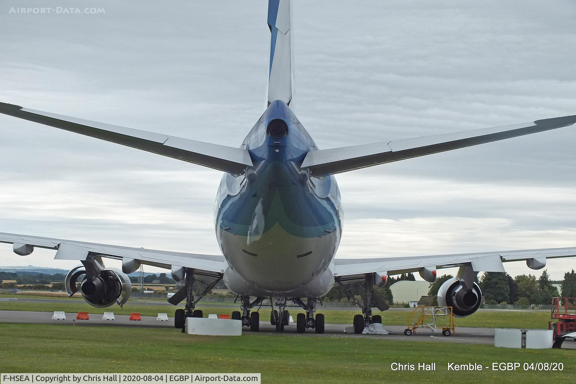 F-HSEA, 1992 Boeing 747-422 C/N 26877, Kemble