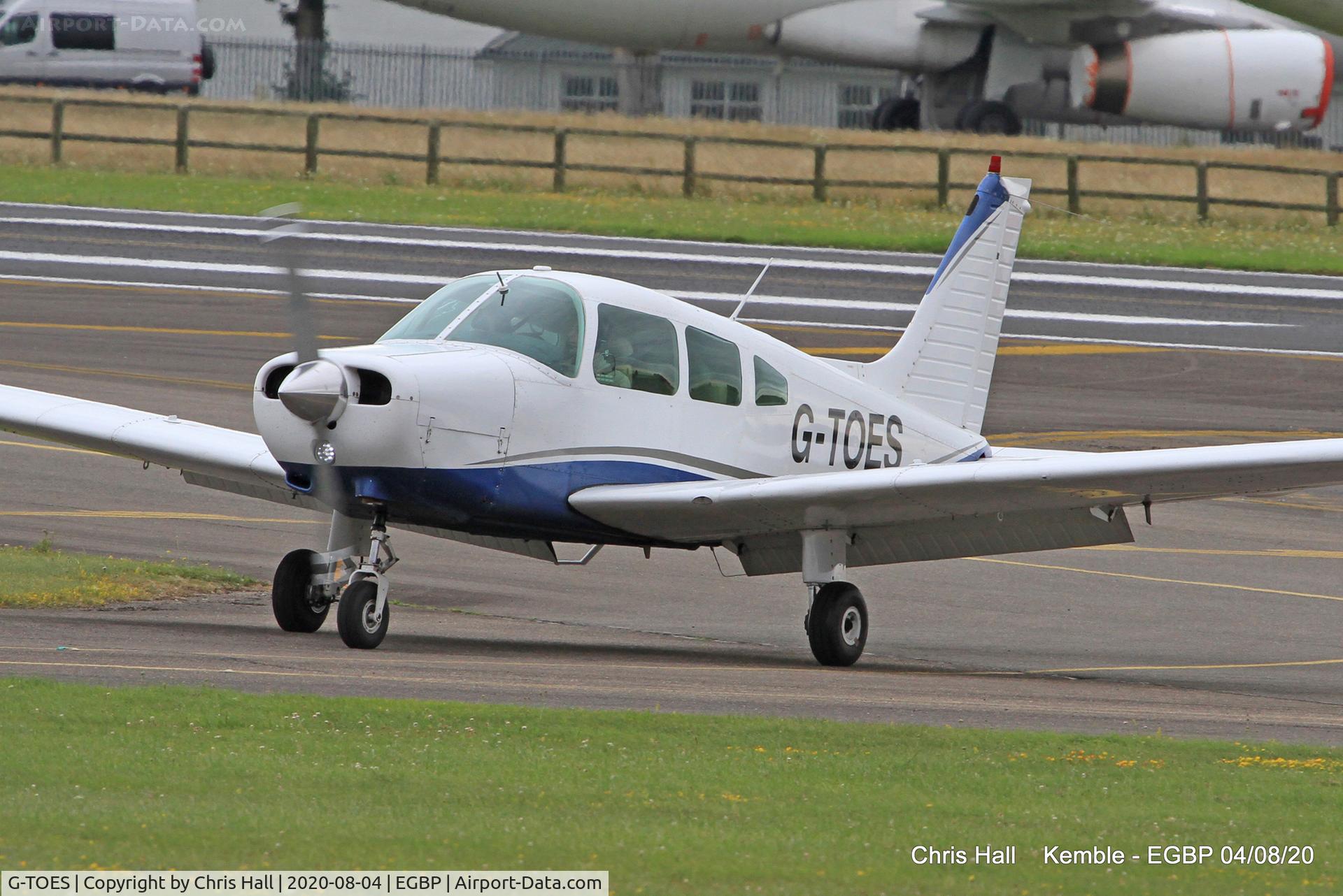 G-TOES, 1978 Piper PA-28-161 Cherokee Warrior II C/N 28-7816512, Kemble
