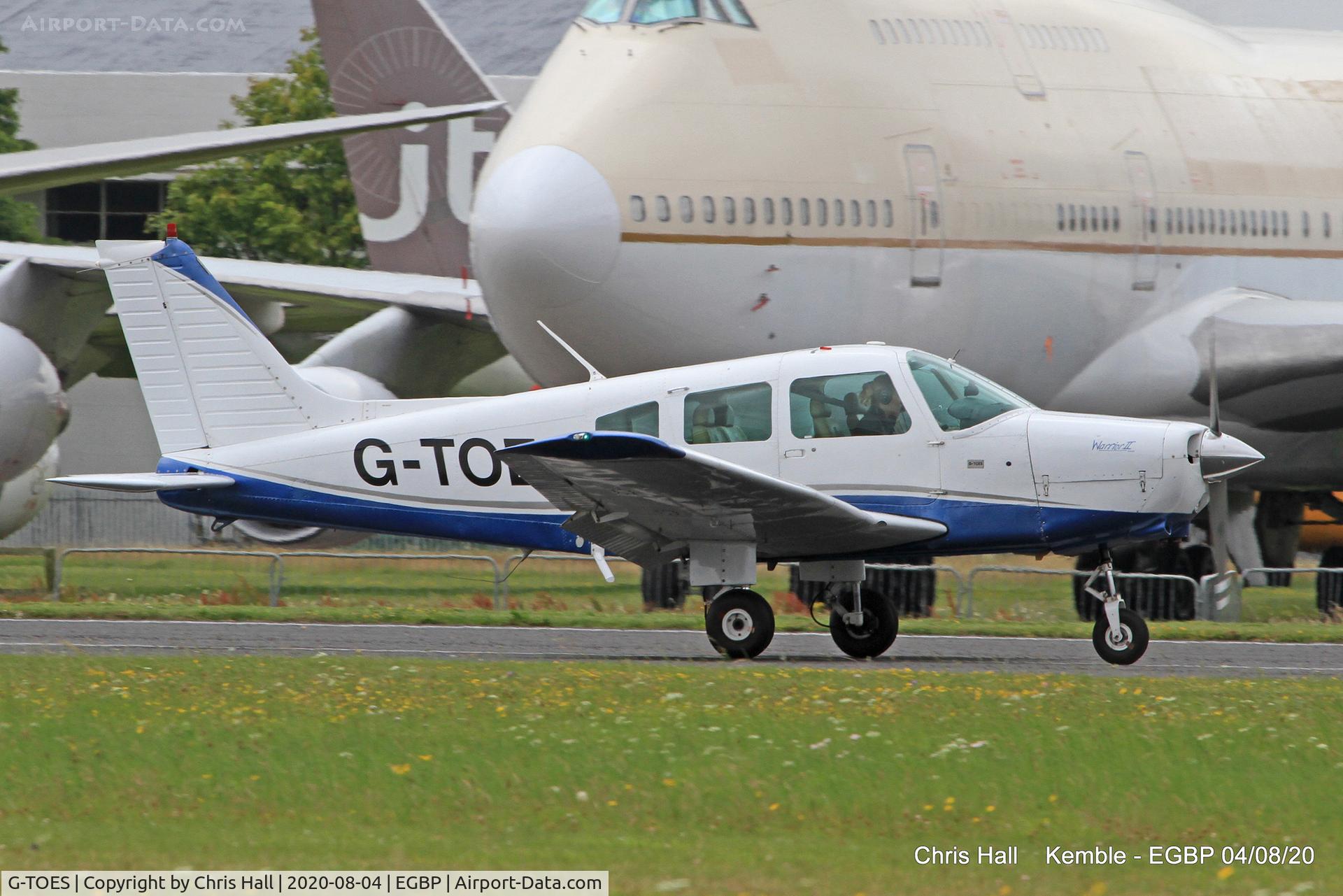 G-TOES, 1978 Piper PA-28-161 Cherokee Warrior II C/N 28-7816512, Kemble