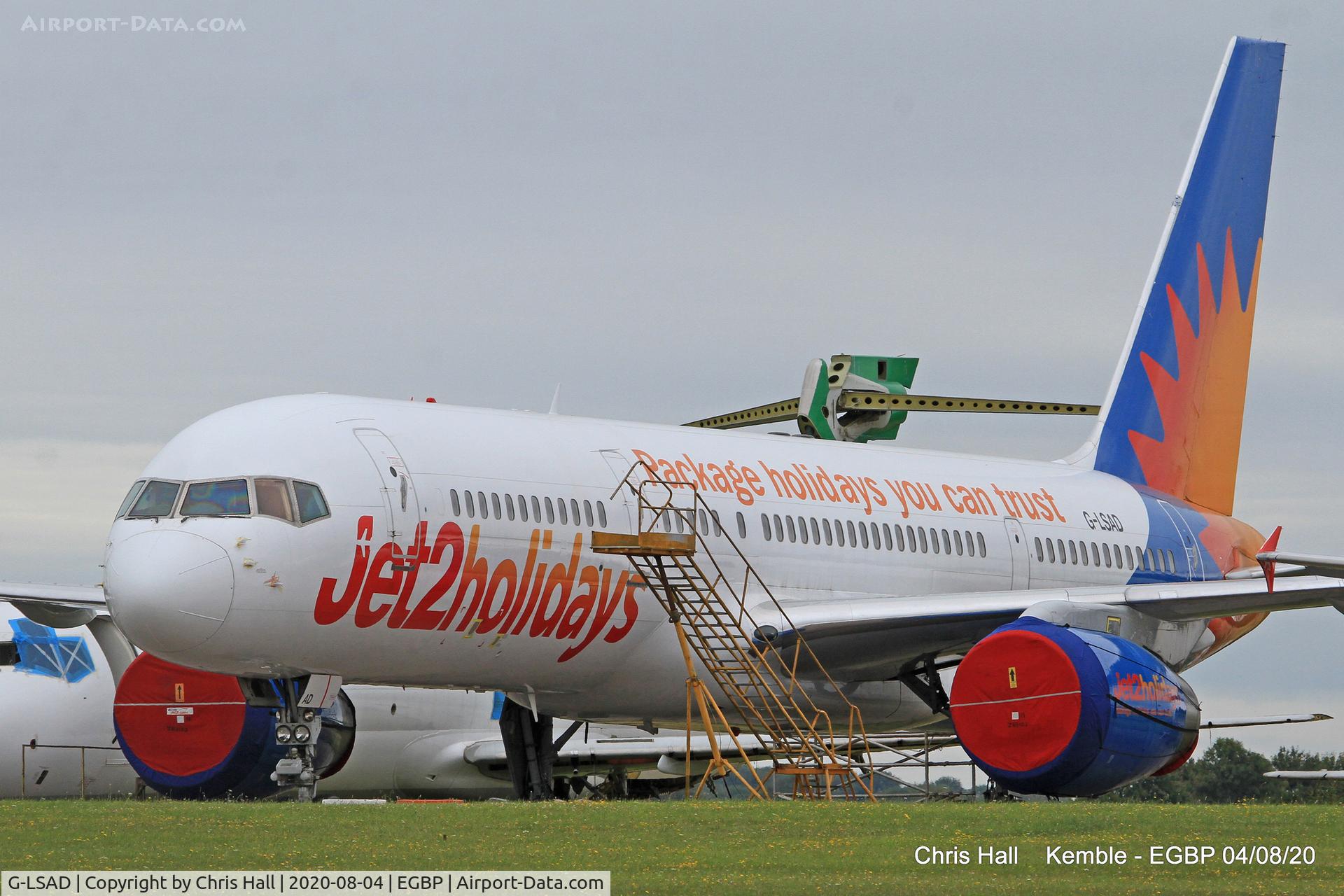 G-LSAD, 1989 Boeing 757-236 C/N 24397, Kemble