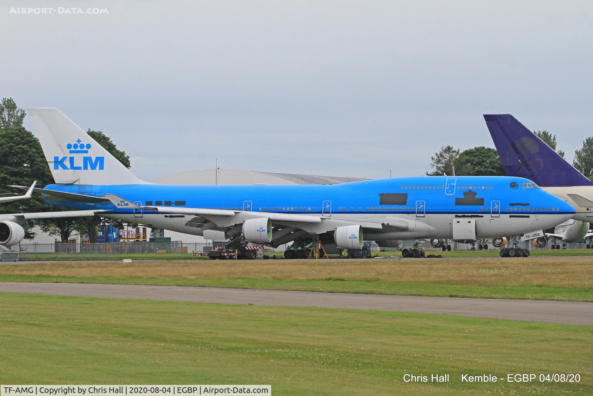 TF-AMG, 1992 Boeing 747-422 C/N 25380, Kemble