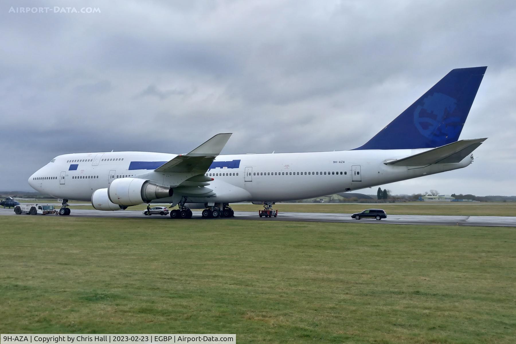 9H-AZA, 2004 Boeing 747-428 C/N 32871, Kemble