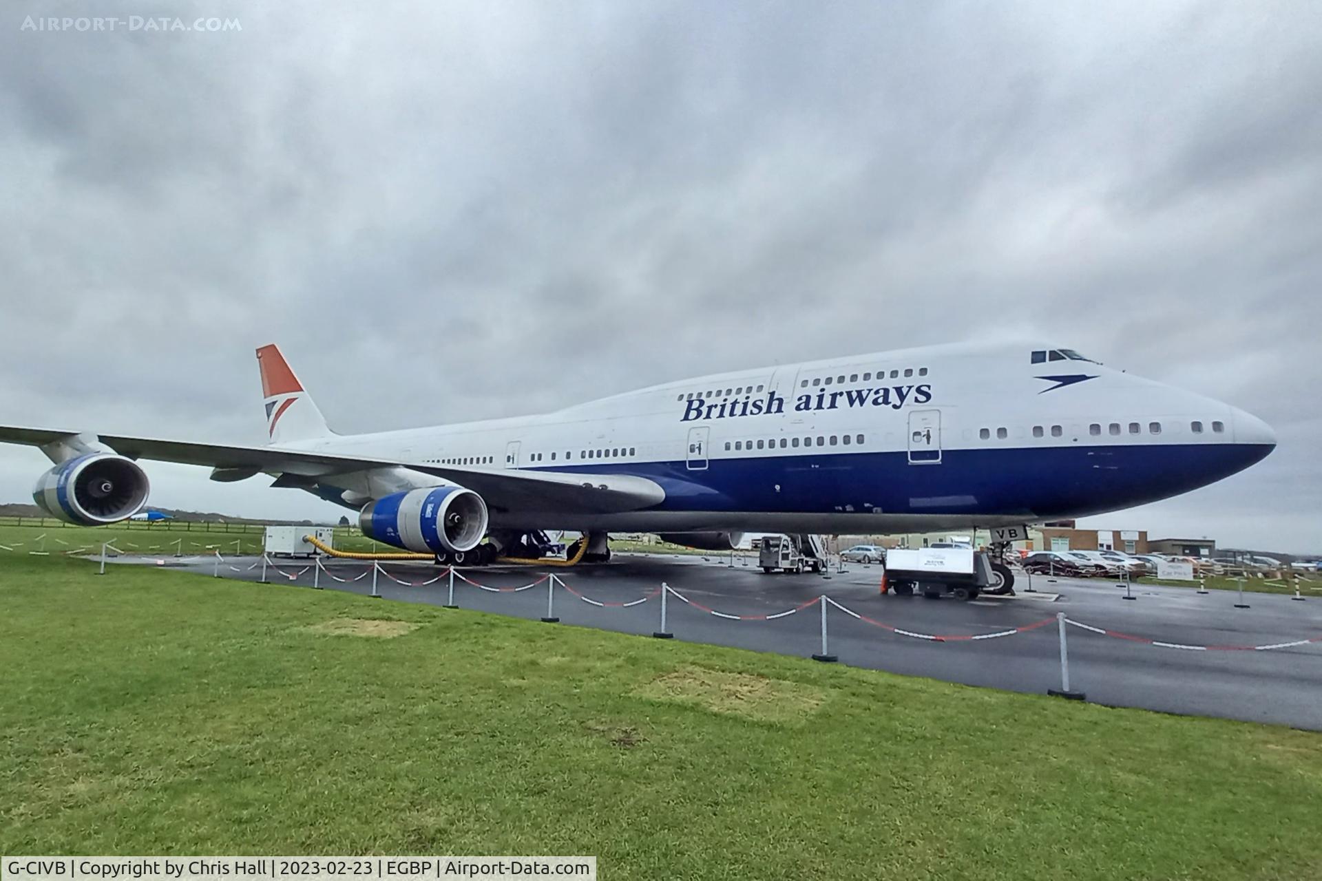 G-CIVB, 1994 Boeing 747-436 C/N 25811, Kemble