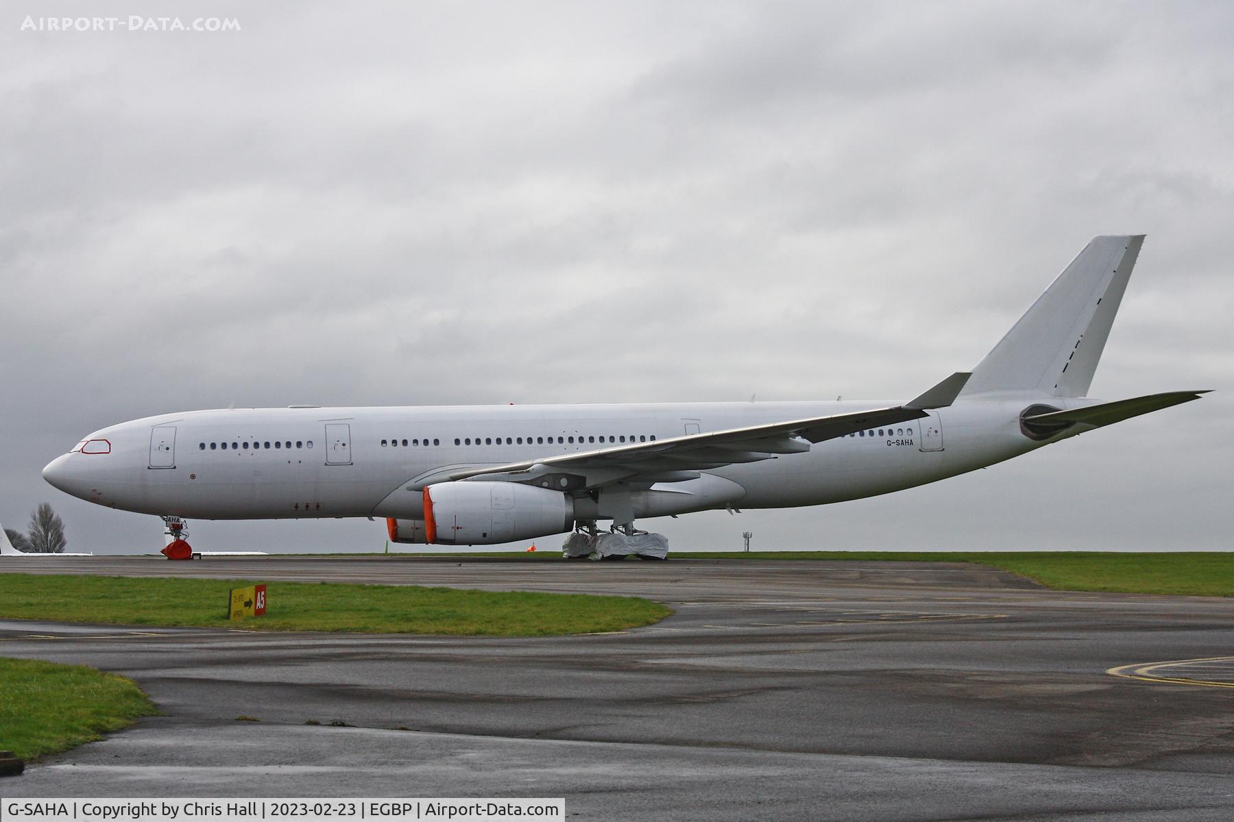 G-SAHA, 2010 Airbus A330-243 C/N 1138, Kemble