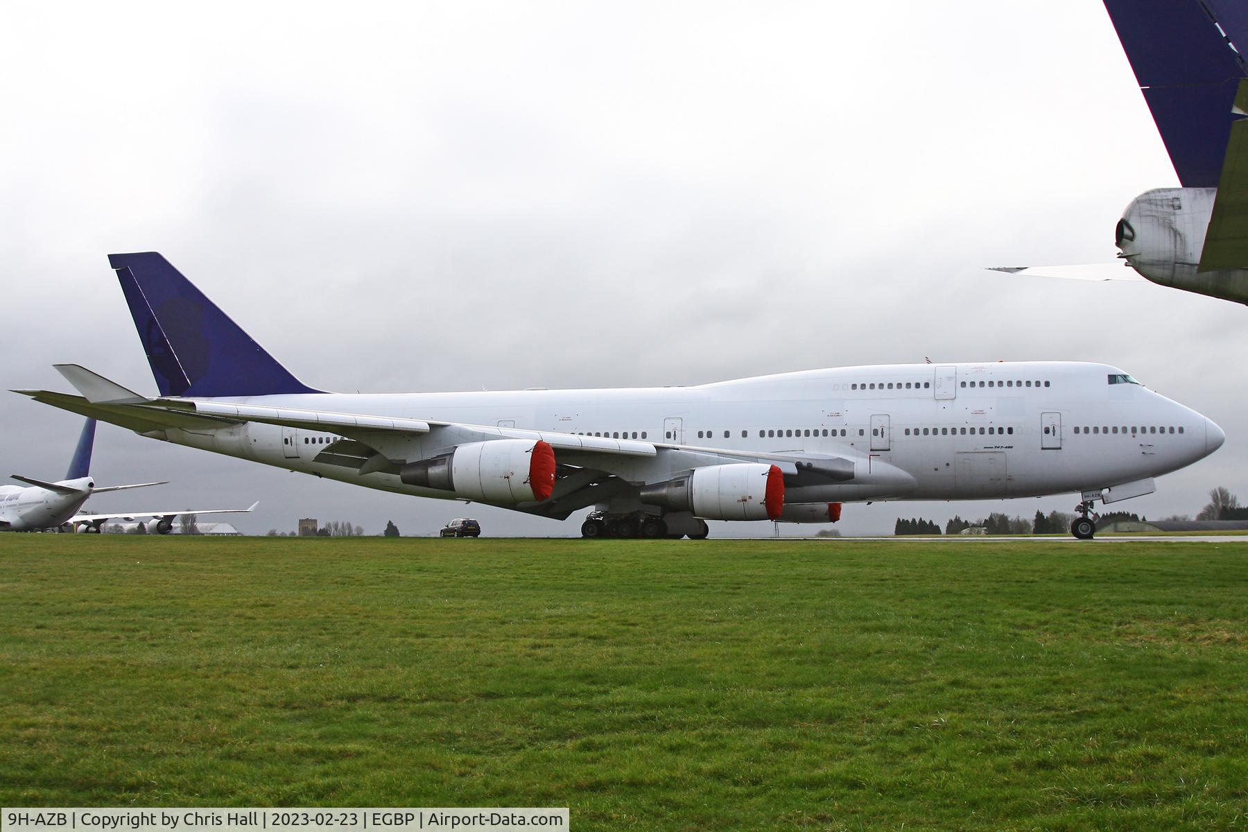 9H-AZB, 2003 Boeing 747-428 C/N 32869, Kemble