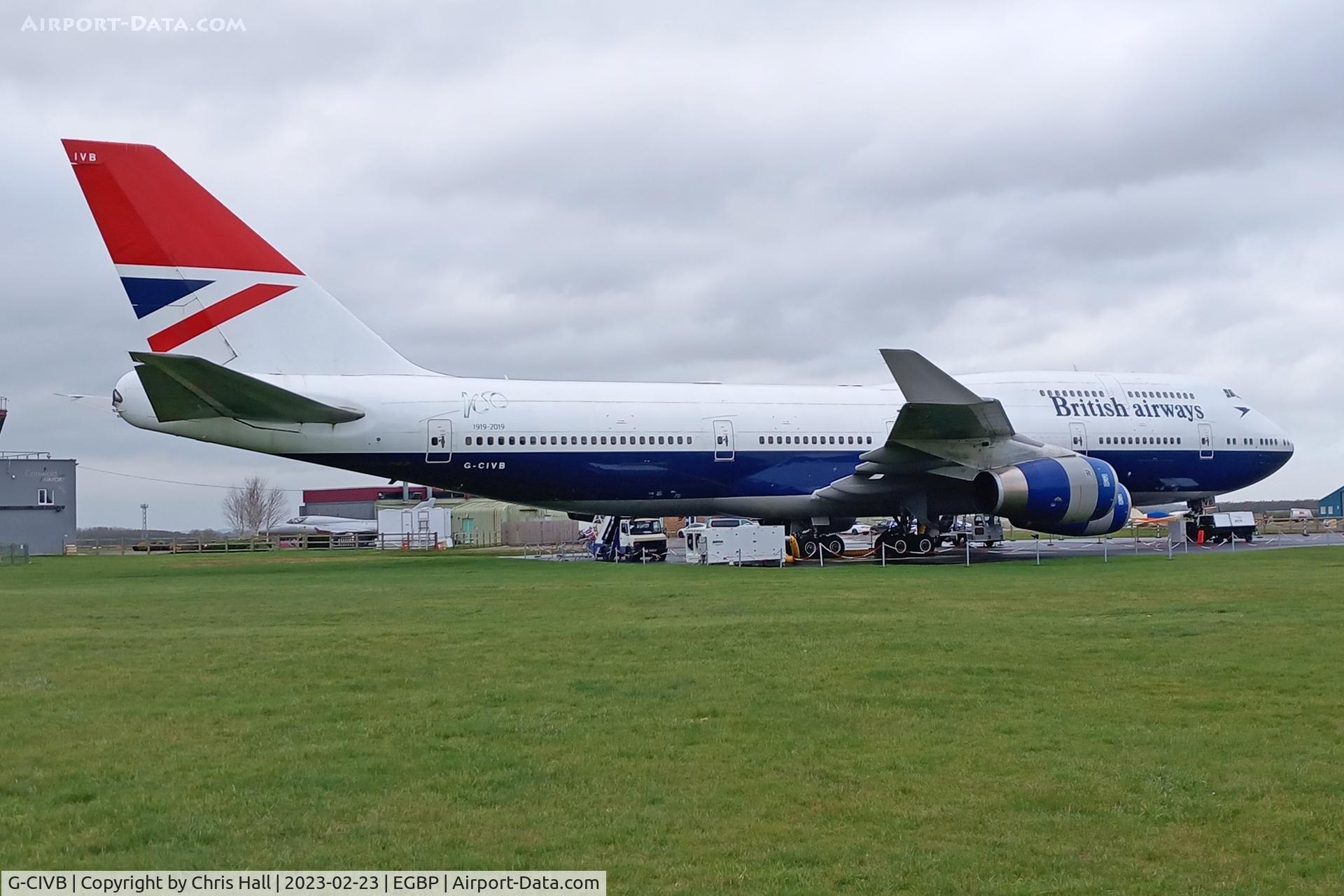 G-CIVB, 1994 Boeing 747-436 C/N 25811, Kemble