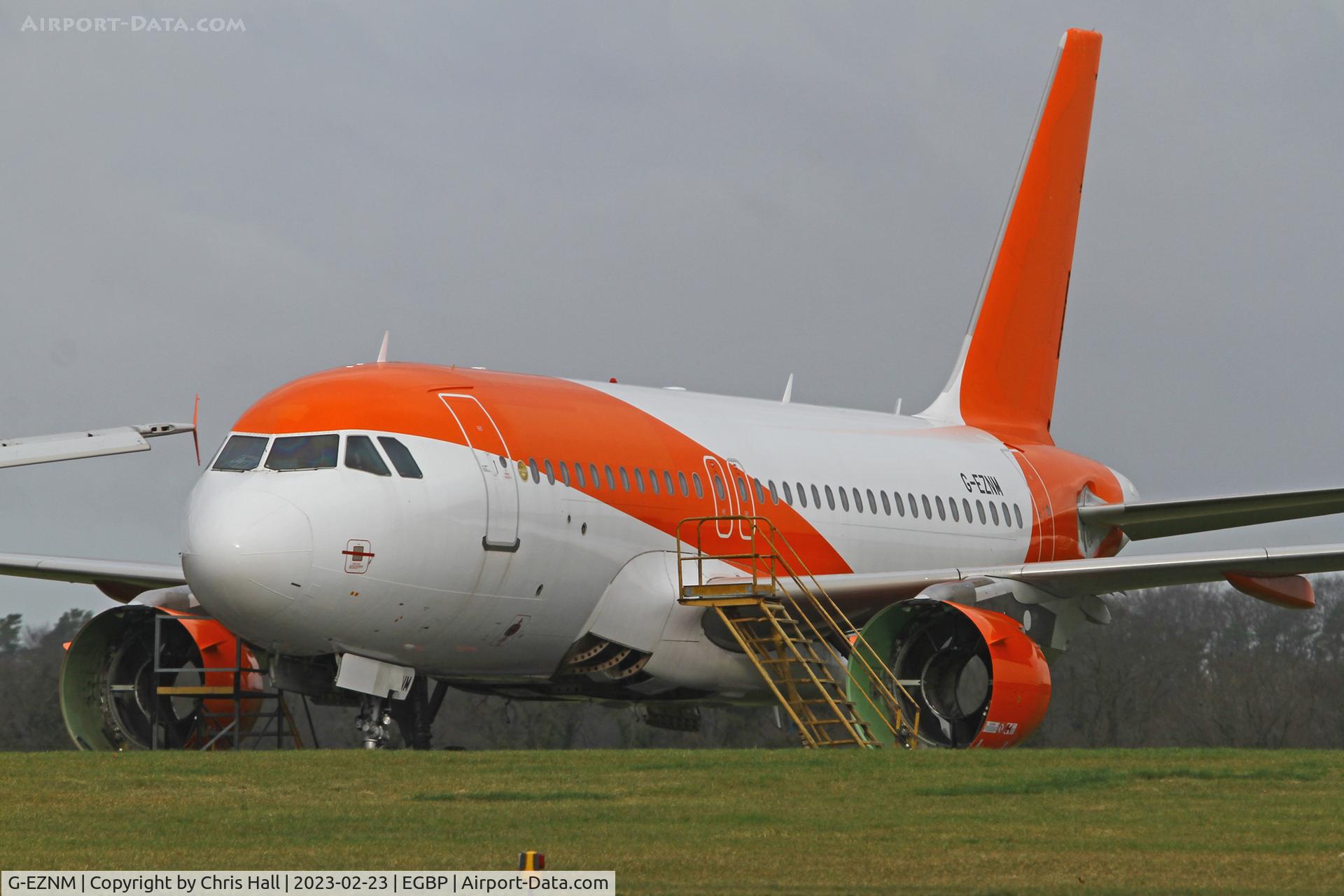 G-EZNM, 2005 Airbus A319-111 C/N 2402, Kemble