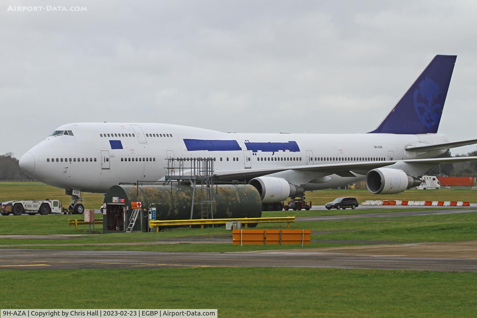 9H-AZA, 2004 Boeing 747-428 C/N 32871, Kemble