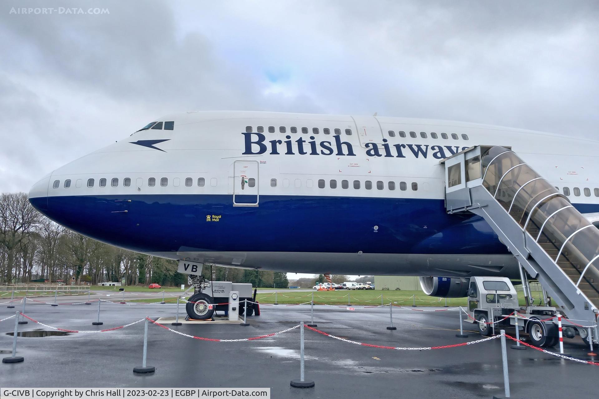 G-CIVB, 1994 Boeing 747-436 C/N 25811, Kemble