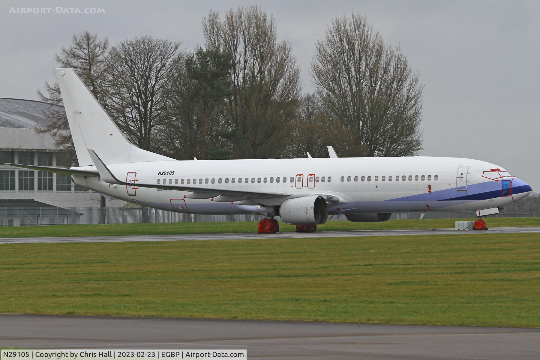 N29105, 1999 Boeing 737-809(WL) C/N 29105, Kemble