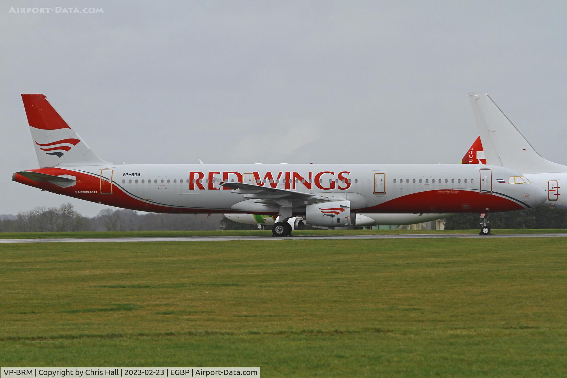 VP-BRM, 1998 Airbus A321-231 C/N 802, Kemble