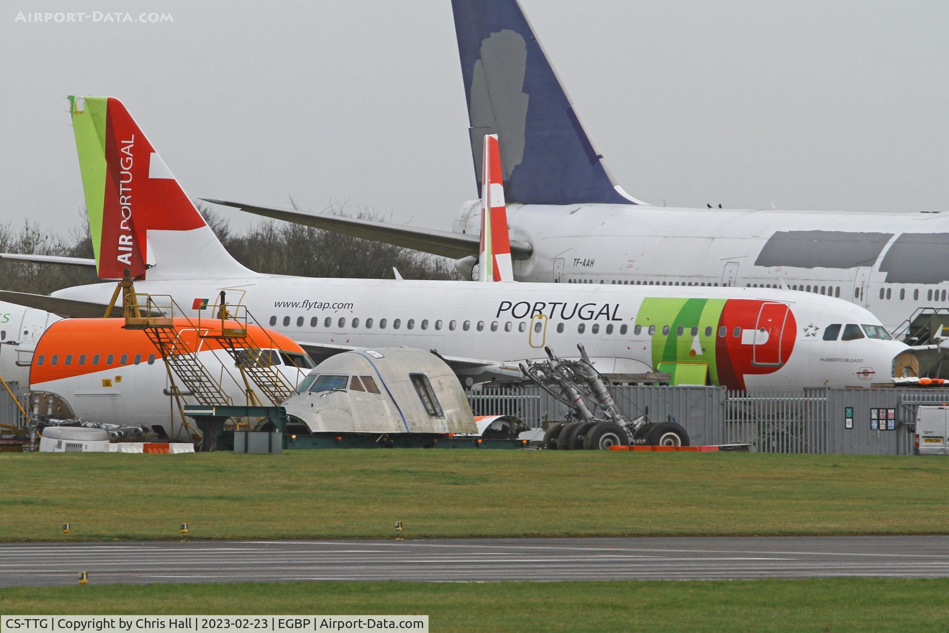 CS-TTG, 1998 Airbus A319-111 C/N 906, Kemble