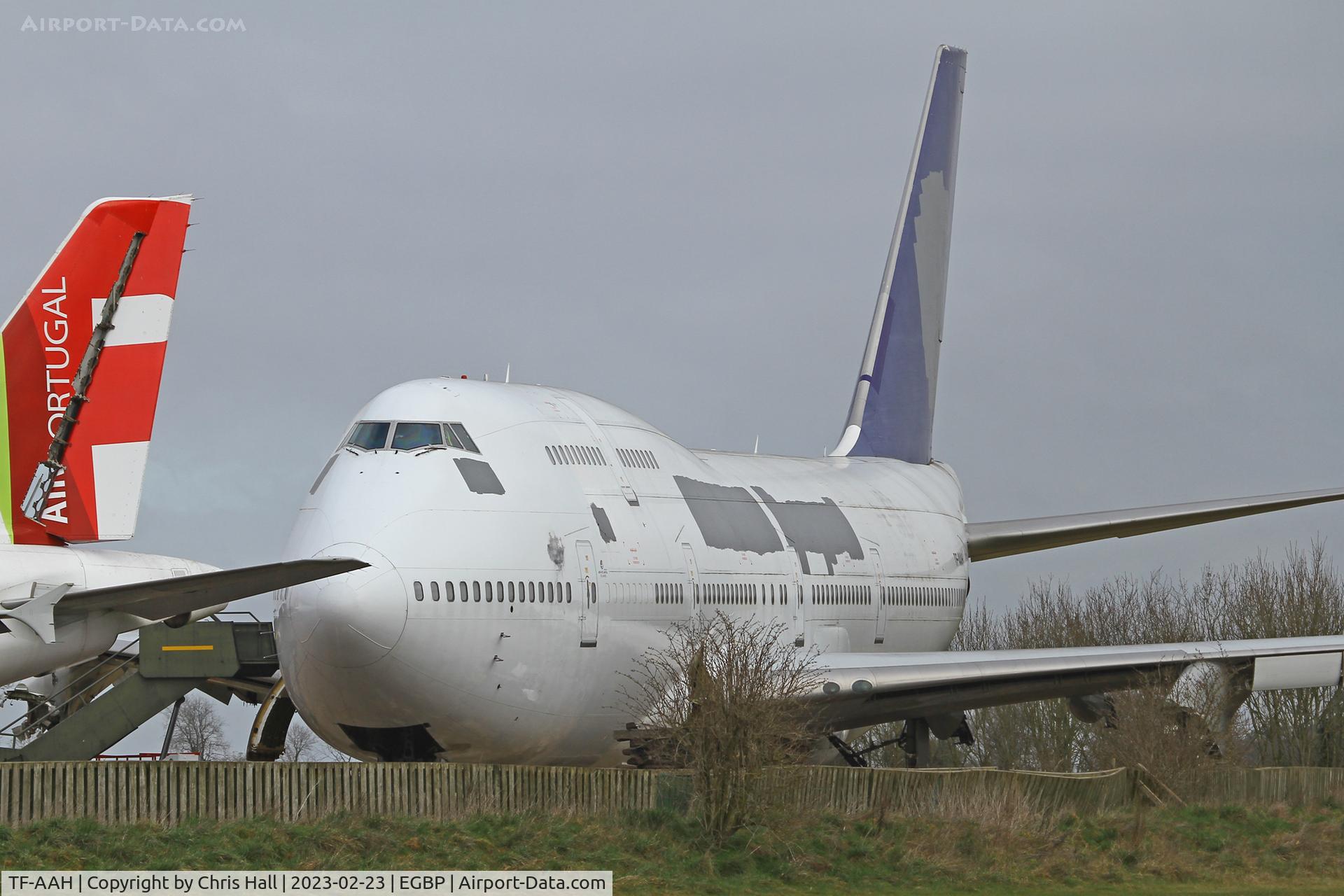 TF-AAH, 2002 Boeing 747-4H6 C/N 29901, Kemble