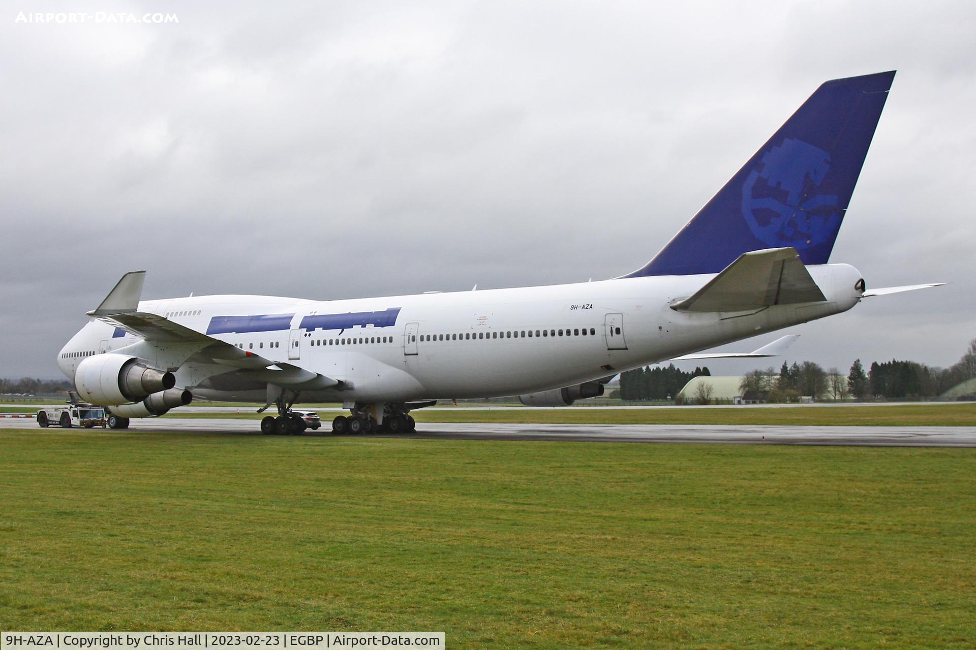9H-AZA, 2004 Boeing 747-428 C/N 32871, Kemble