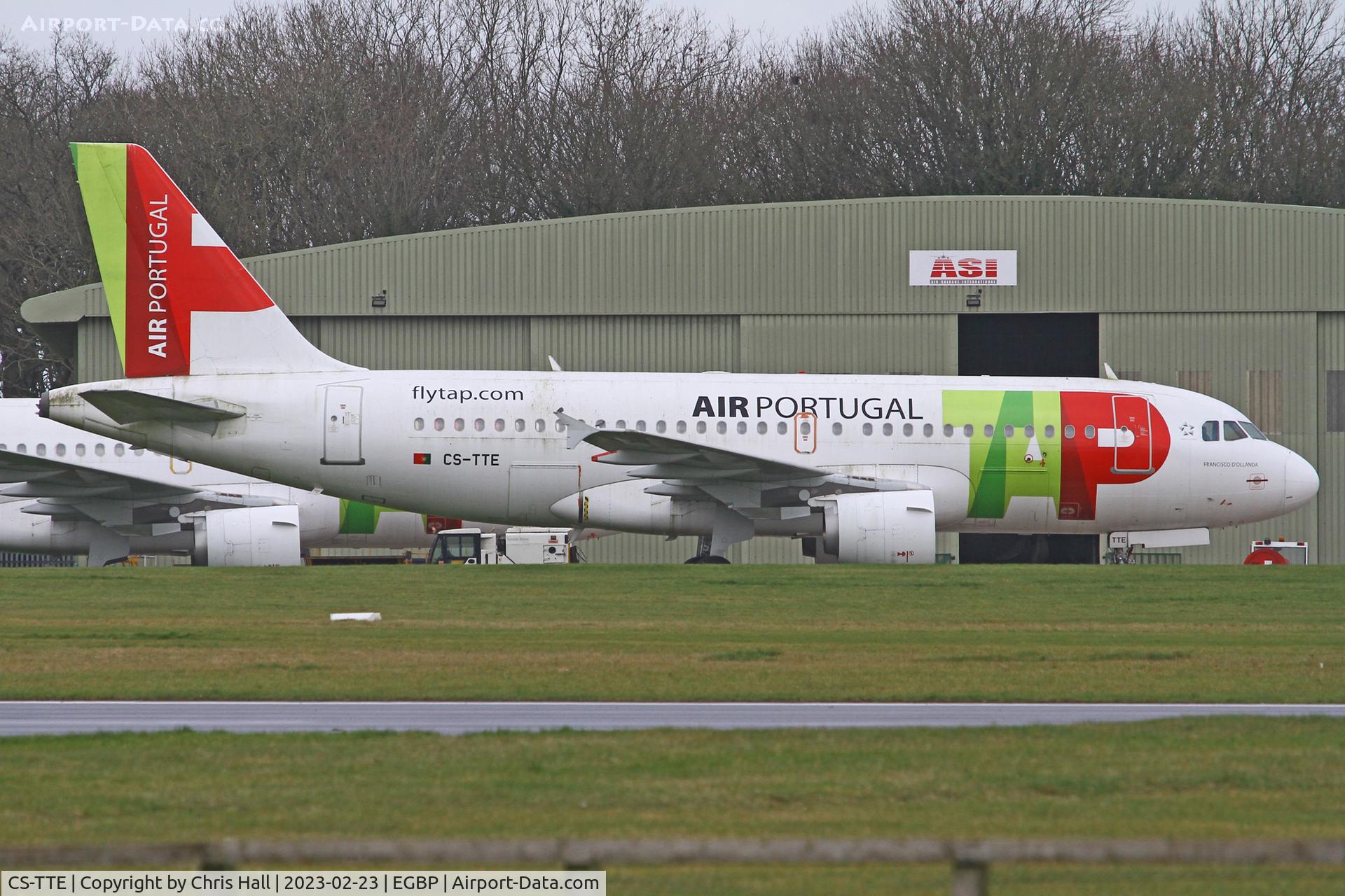 CS-TTE, 1998 Airbus A319-111 C/N 821, Kemble